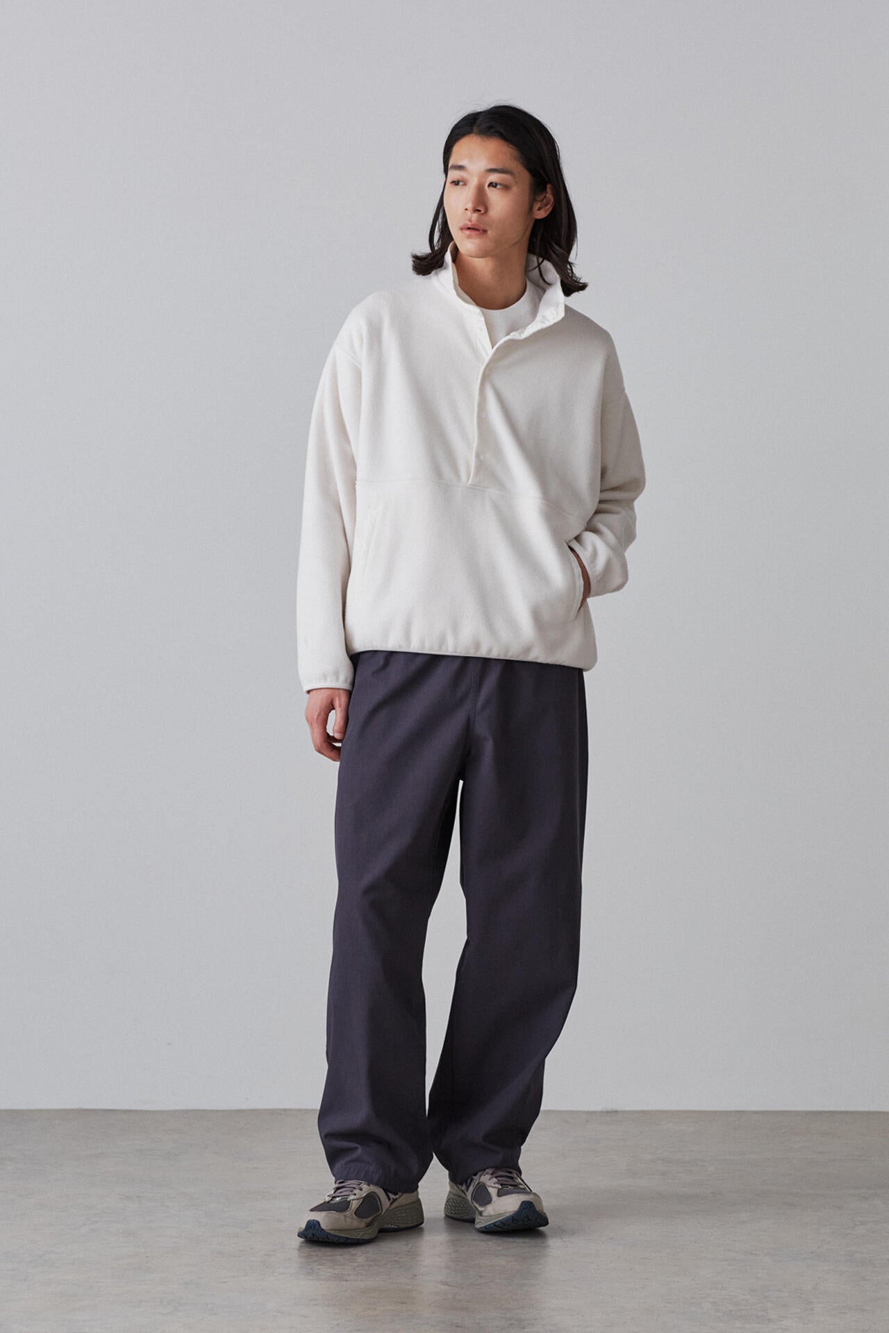 Y / ORGANIC COTTON / RECYCLE POLYESTER TWILL TAPERED EASY TR
