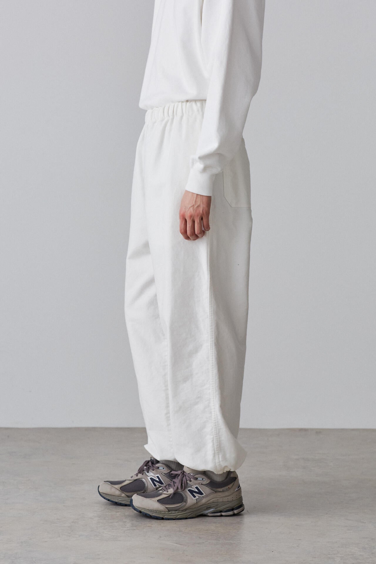 Y / ORGANIC COTTON MOLESKIN EASY TR