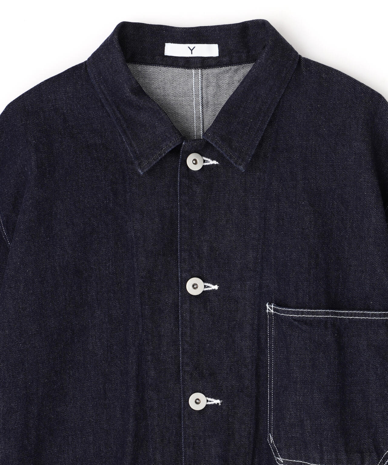Y / 12.5oz ORGANIC COTTON DENIM BLOUSON