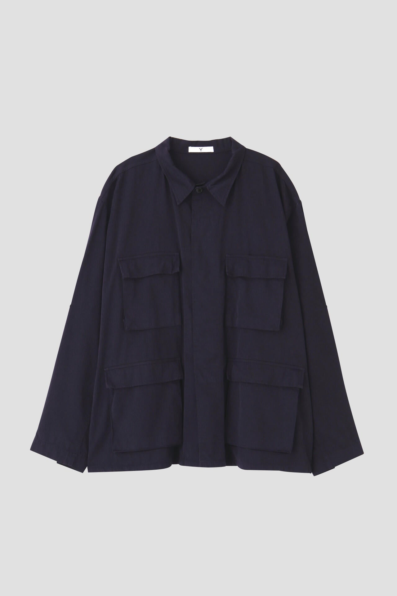 Y / ORGANIC COTTON HIGH DENSITY SATIN BLOUSON