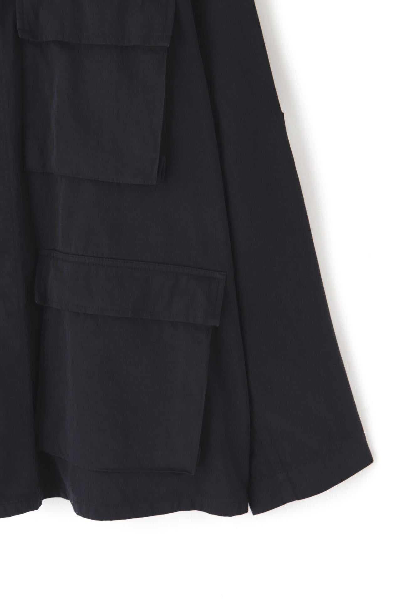 Y / ORGANIC COTTON HIGH DENSITY SATIN BLOUSON