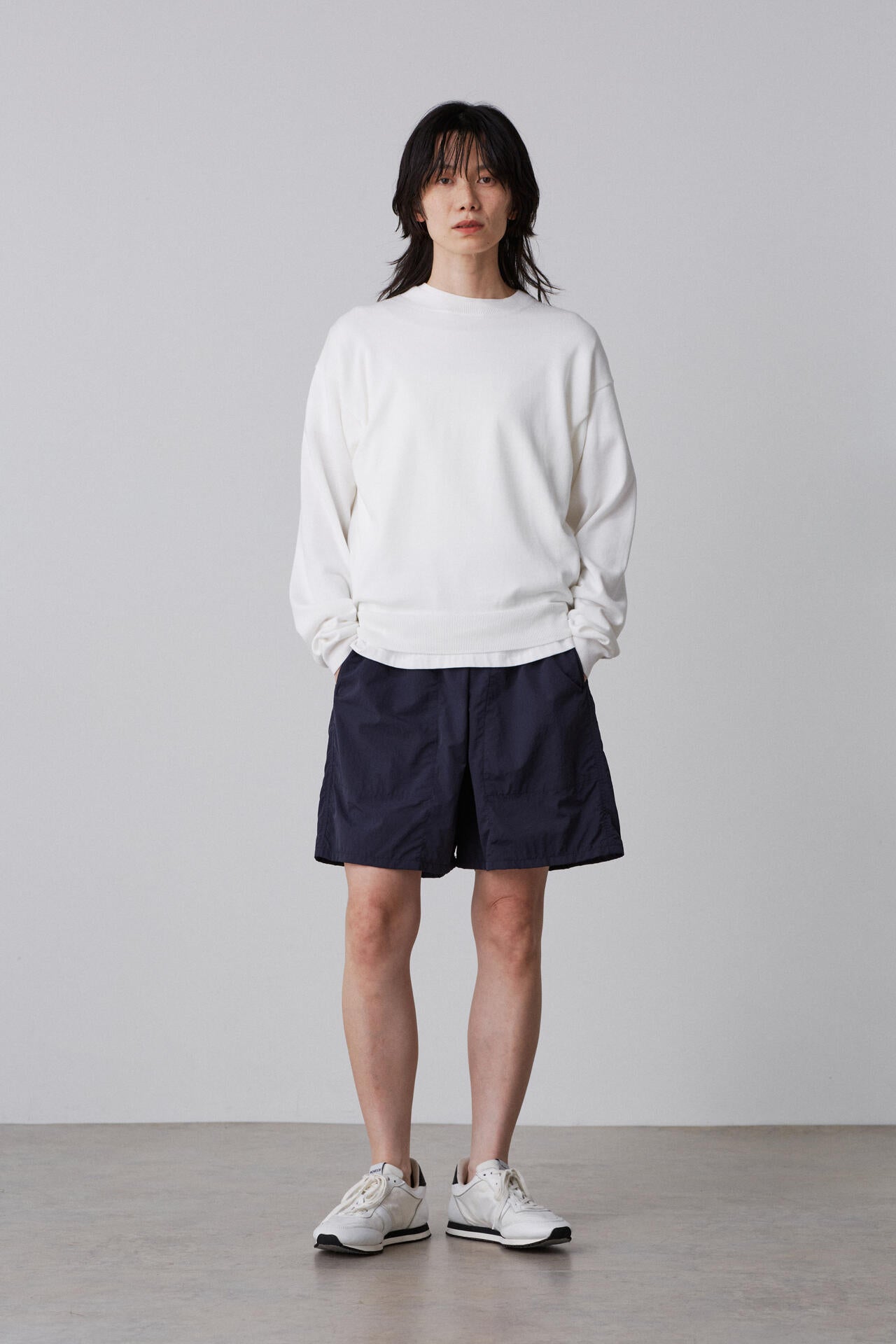 Y / ORGANIC COTTON KNIT PULL OVER