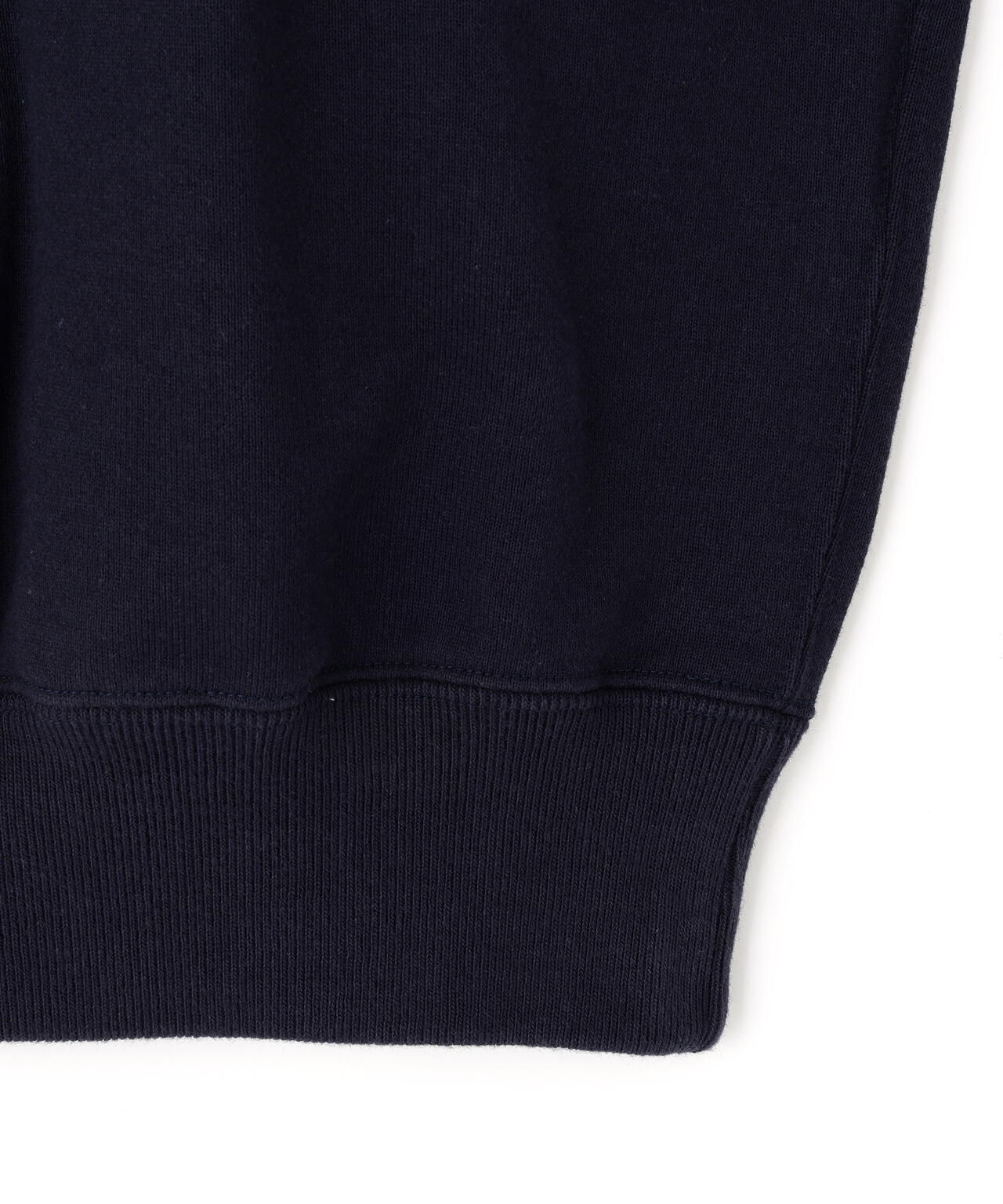 Y / ORGANIC COTTON BLEND HEAVY WEIGHT FLEECE CREW NECK