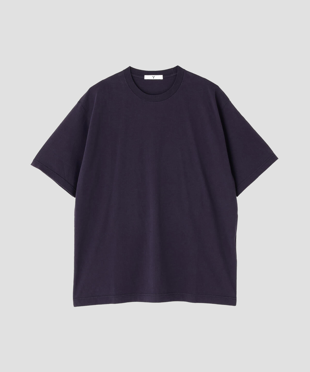 Y / ORGANIC COTTON JERSEY SHORT SLEEVE T‐SHIRT