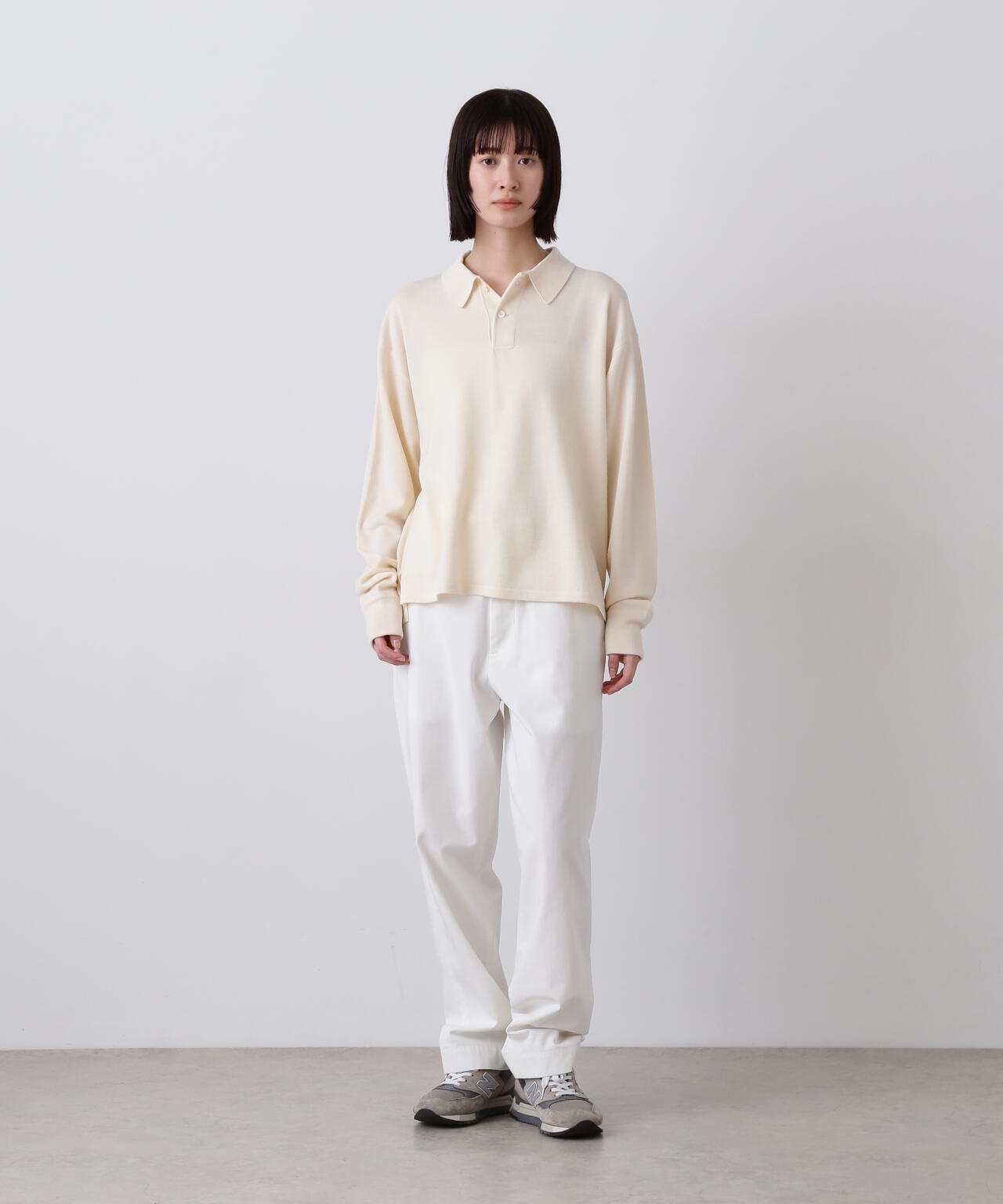 Y / ORGANIC COTTON / RECYCLE POLYESTER TWILL ADJUSTER TROUSERS