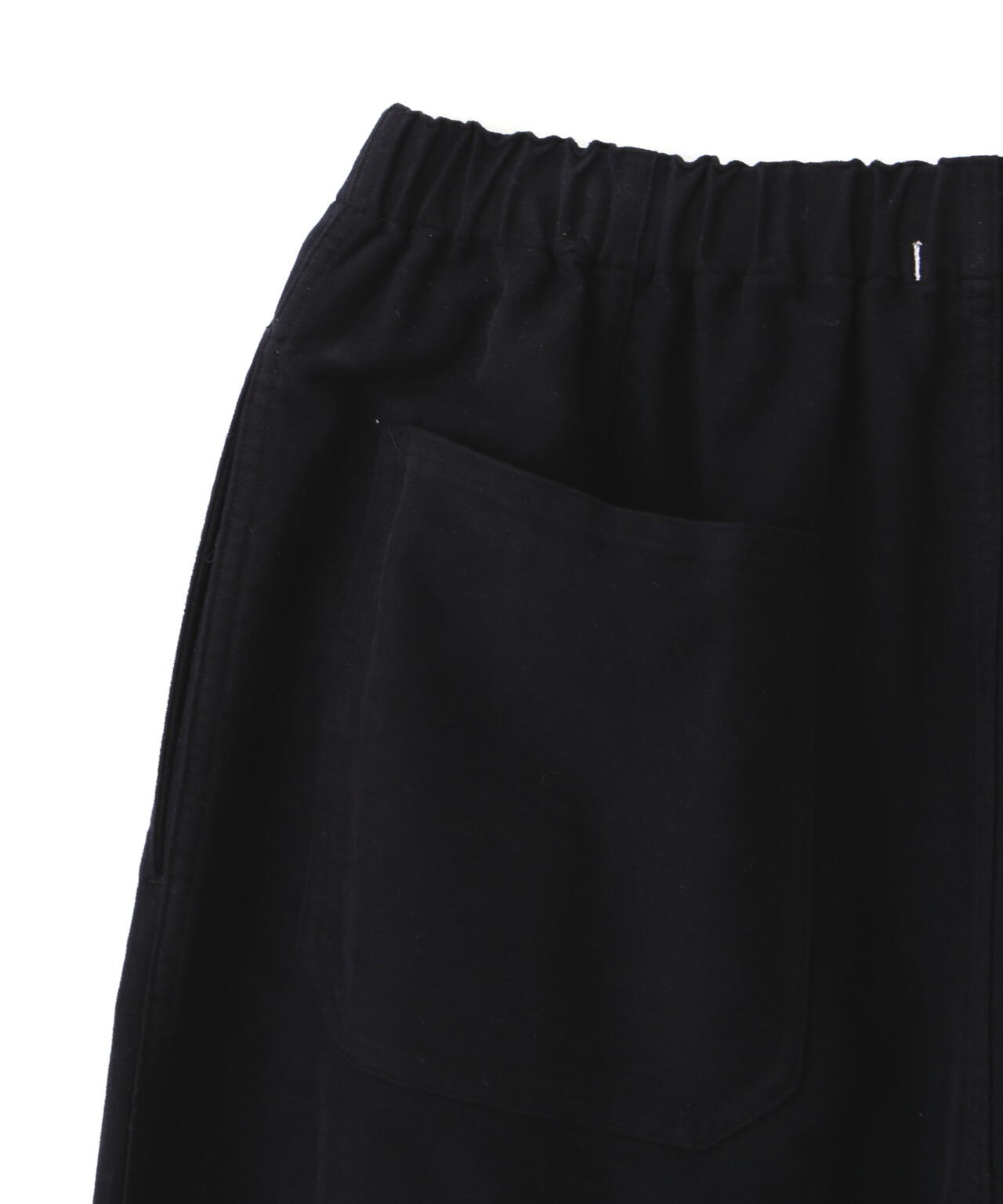 Y / ORGANIC COTTON SOFT MOLESKIN EASY TROUSERS