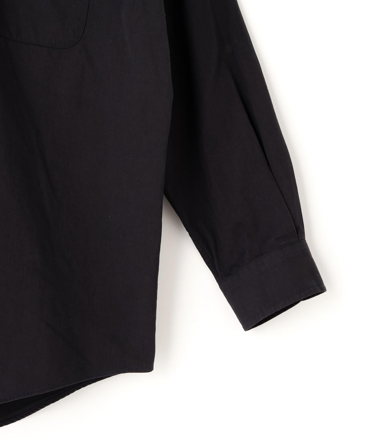 Y / ORGANIC COTTON WASHER SATIN SHIRT