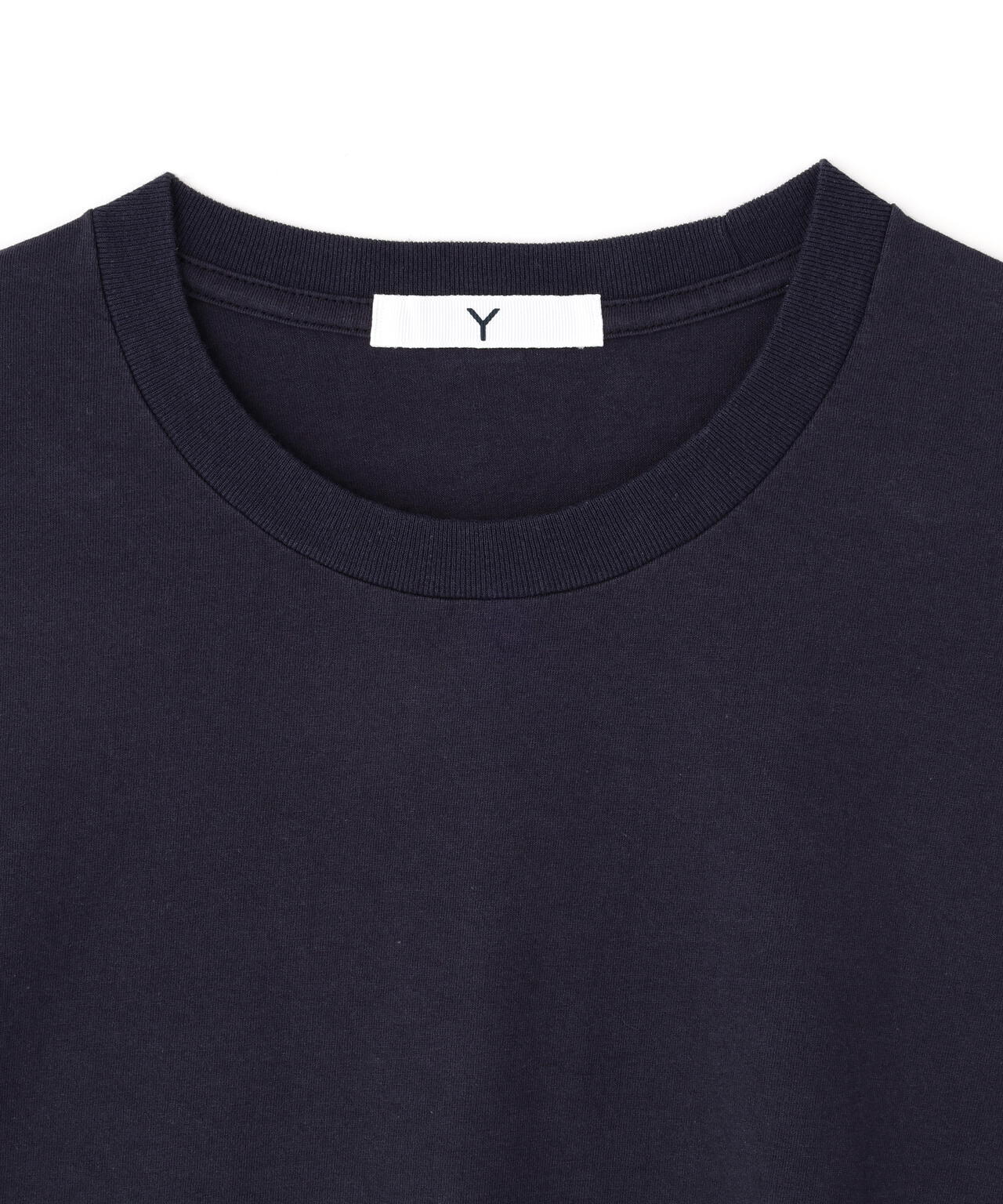 Y / ORGANIC COTTON JERSEY SHORT SLEEVE T‐SHIRT