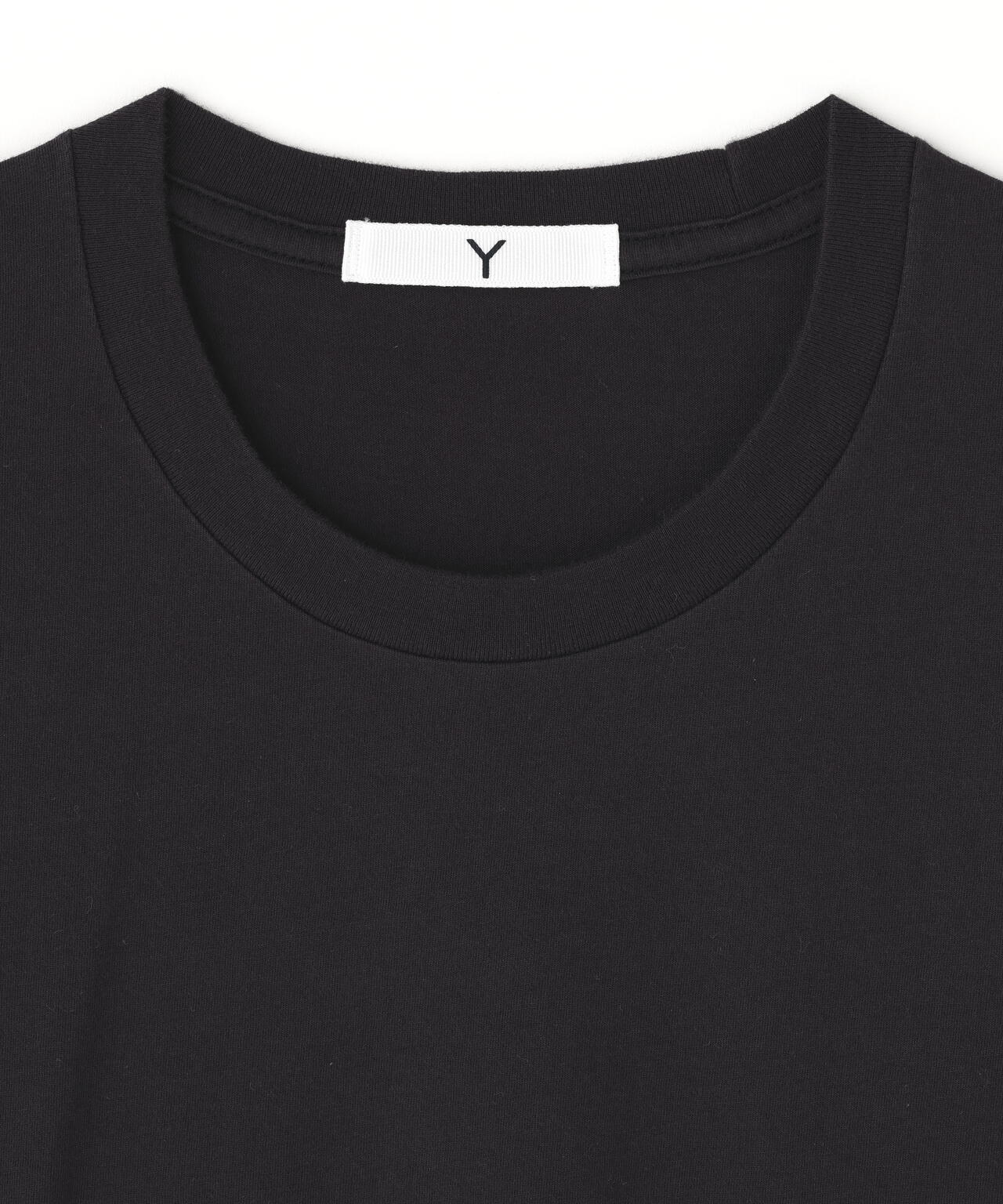 Y / SOFT ORGANIC COTTON JERSEY SHORT SLEEVE T-SHIRT