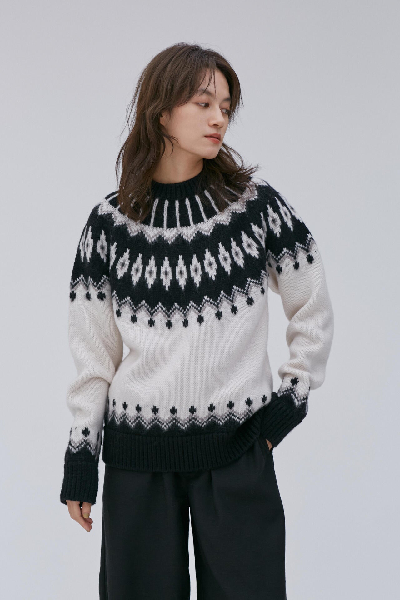 Cristaseya / OVERSIZED MOUNTAIN SWEATER