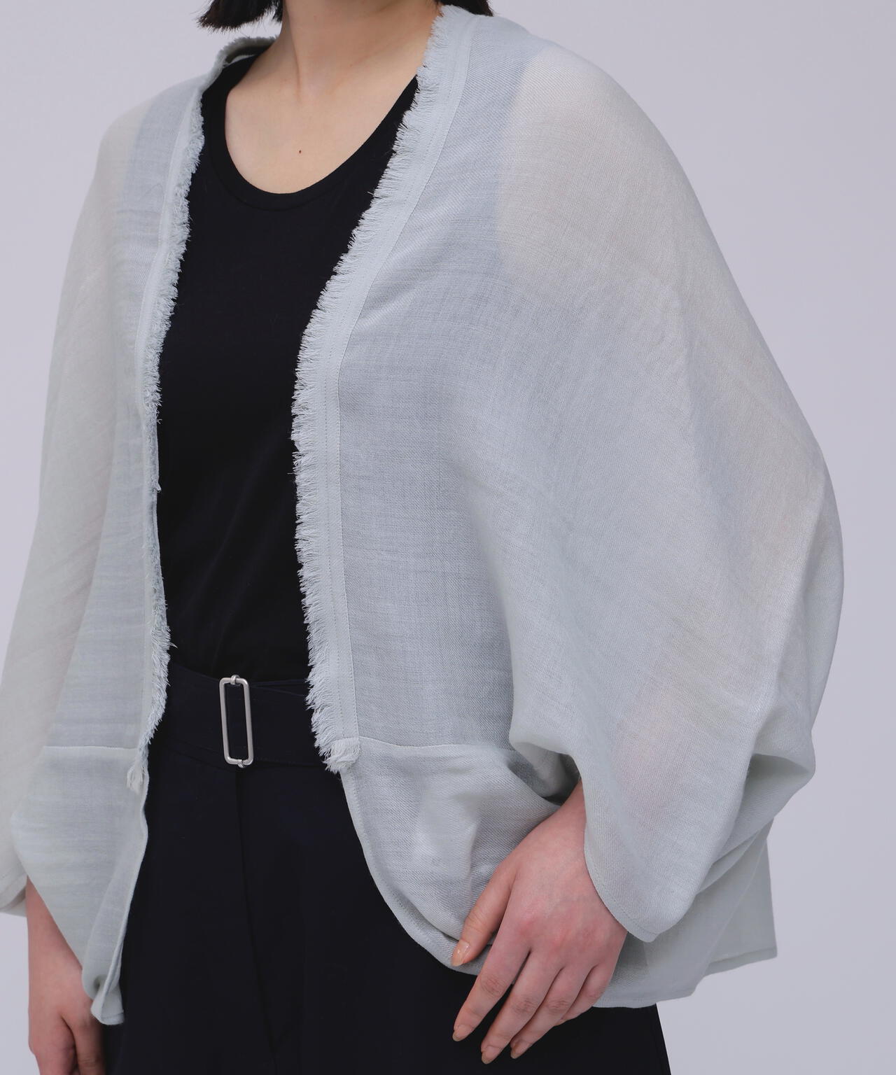 IKORRE / SMALL PONCHO SUMMER WOOL