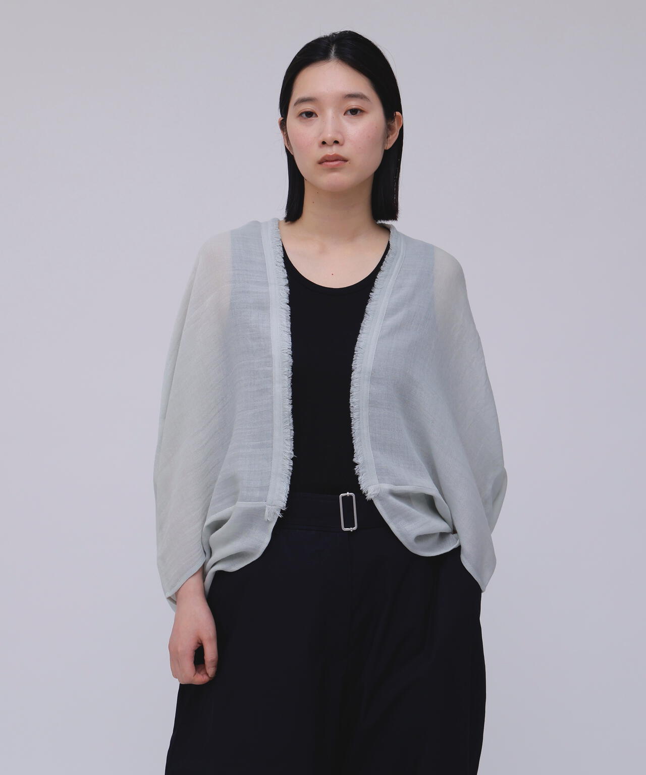 IKORRE / SMALL PONCHO SUMMER WOOL