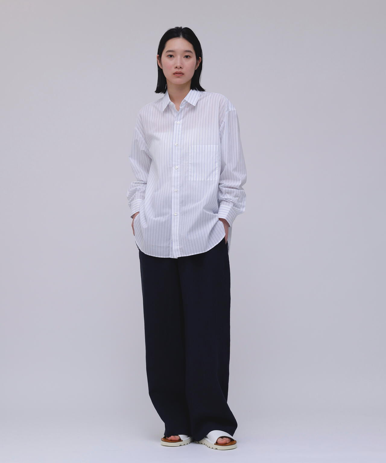 Cristaseya / HANDMADE CLASSIC COLLAR SHIRT