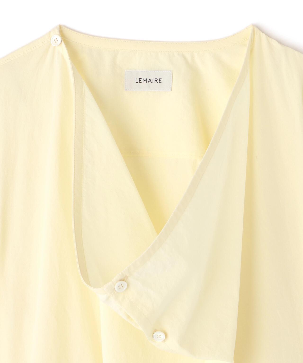 LEMAIRE / ALMOND MILK SOFT COLLAR BLOUSE