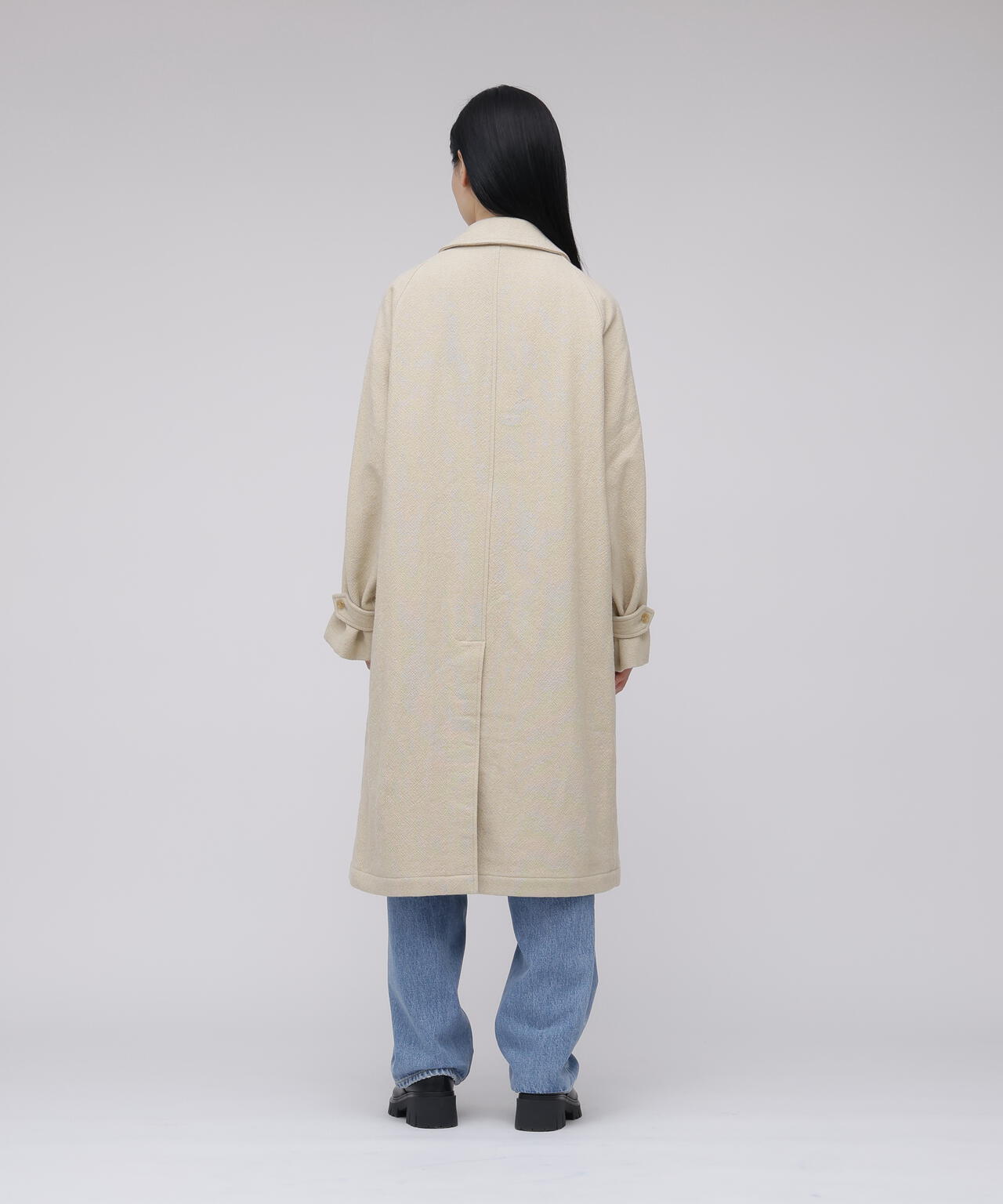 blurhms / CLASSIC WOOL BALMACAAN COAT