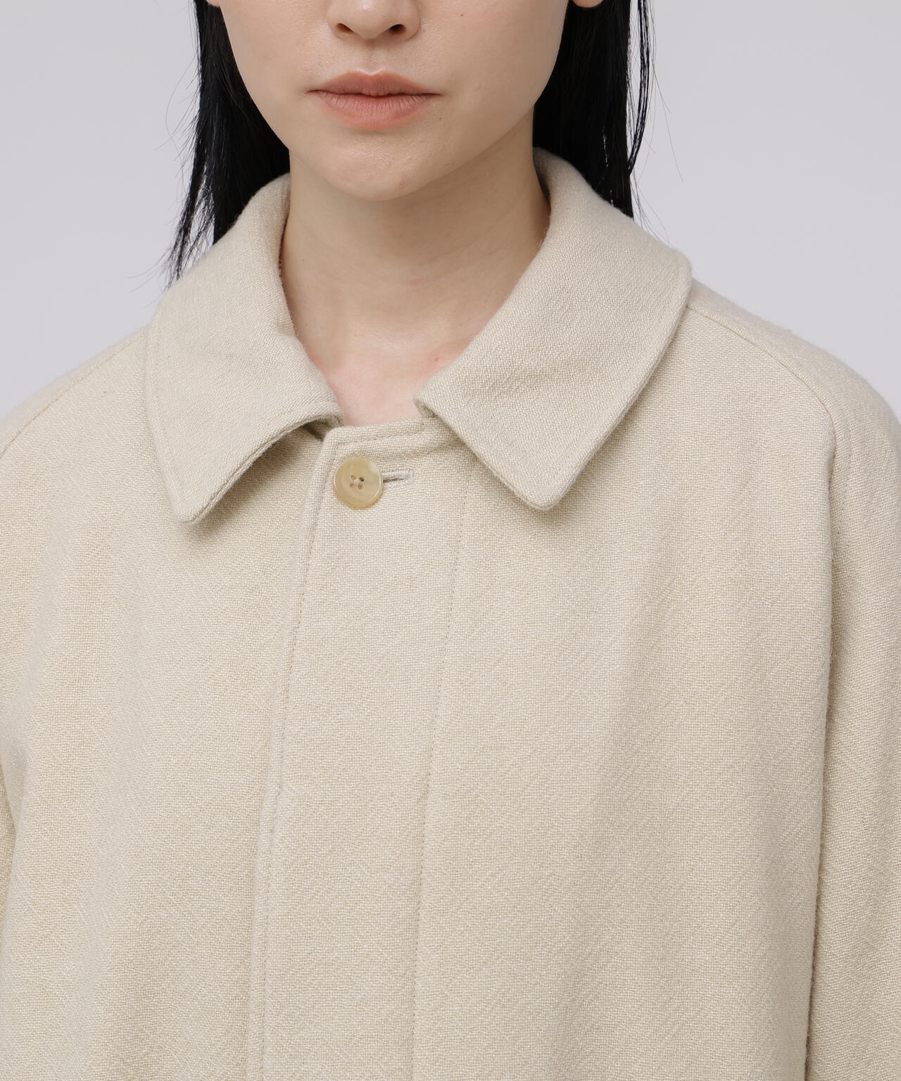 blurhms / CLASSIC WOOL BALMACAAN COAT