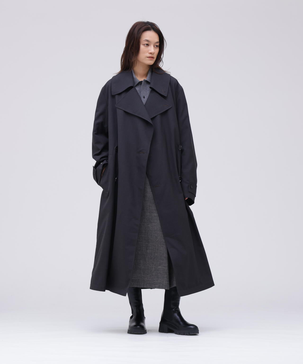 LEMAIRE / TRENCH COAT WITH DETACHABLE LINING