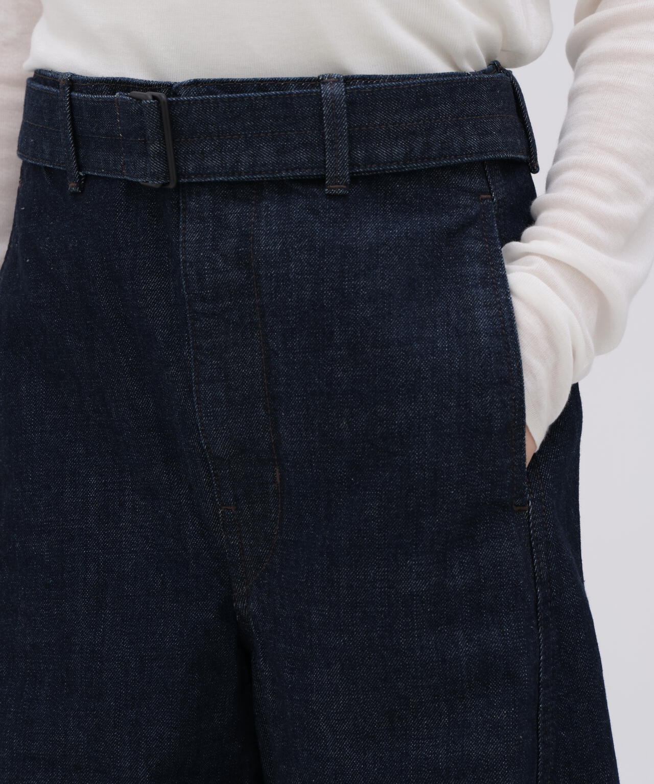 LEMAIRE / TWISTED BELTED PANTS