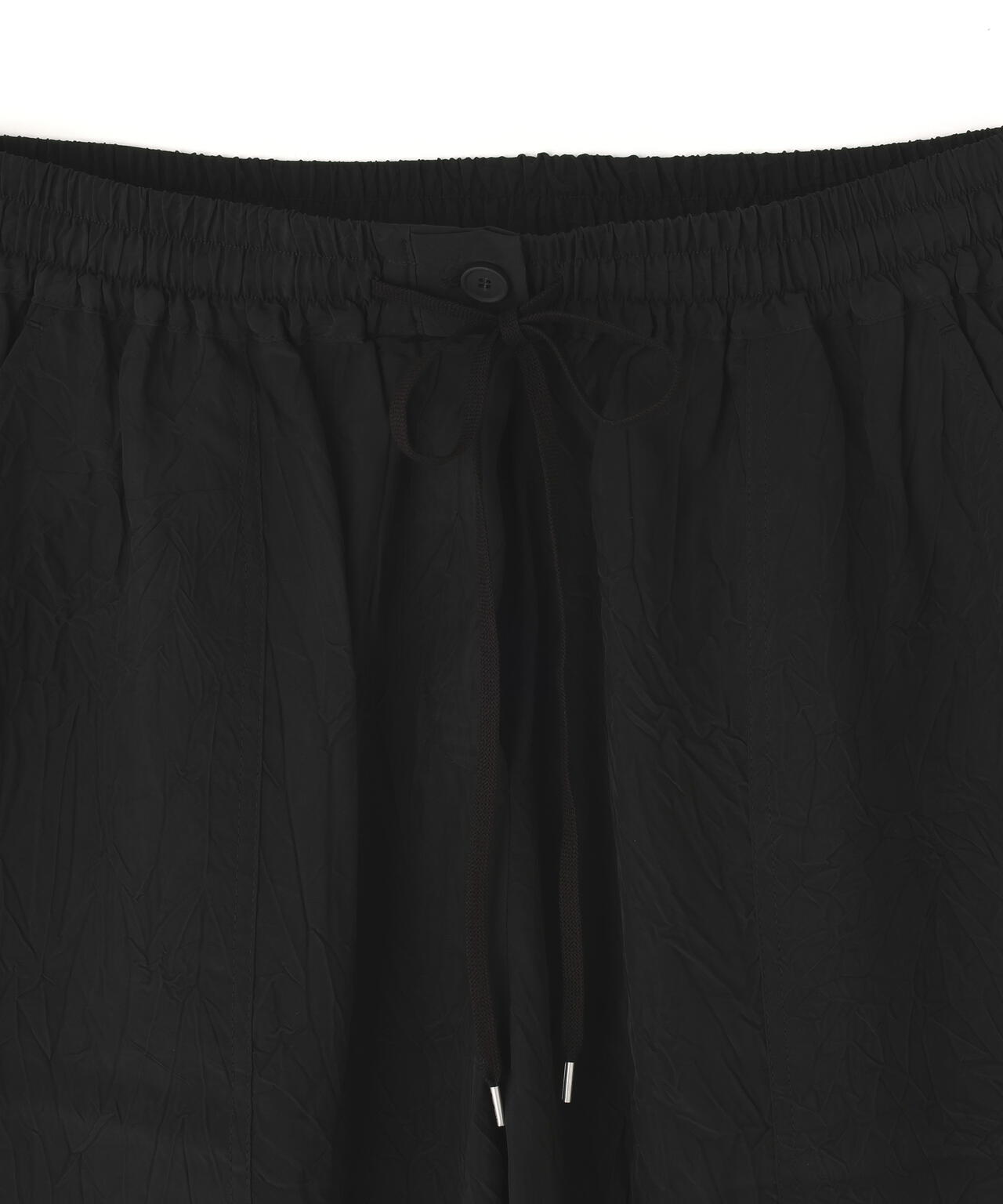 STUDIO NICHOLSON / CRUSHED VISCOSE ELASTICATED WAIST PANT