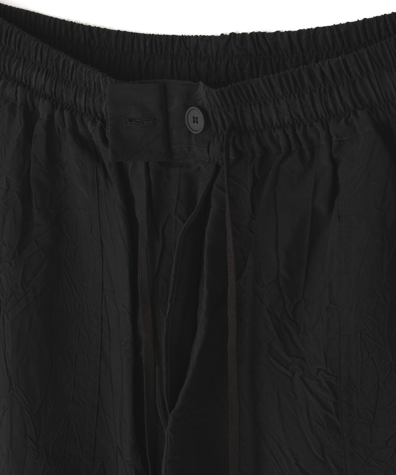 STUDIO NICHOLSON / CRUSHED VISCOSE ELASTICATED WAIST PANT