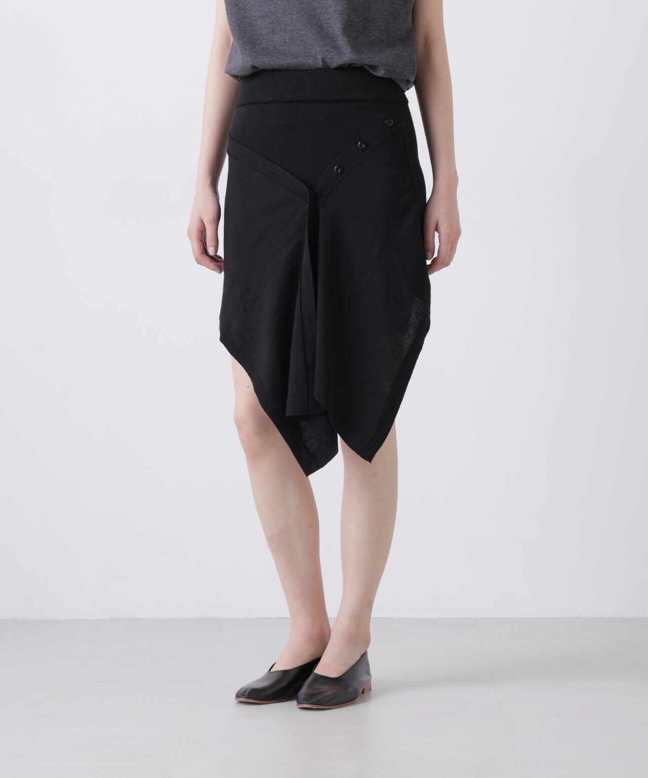 LEMAIRE / BUTTONED SKIRT