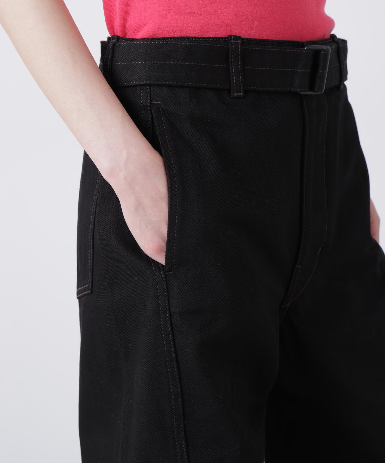 LEMAIRE / TWISTED BELTED PANTS