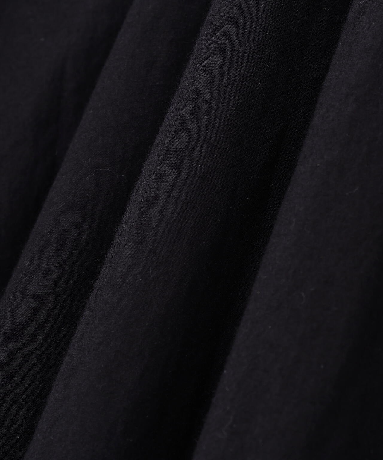 STUDIO NICHOLSON / TYPEWRITER COTTON GATHERED BACK DRESS(PETITE FIT)