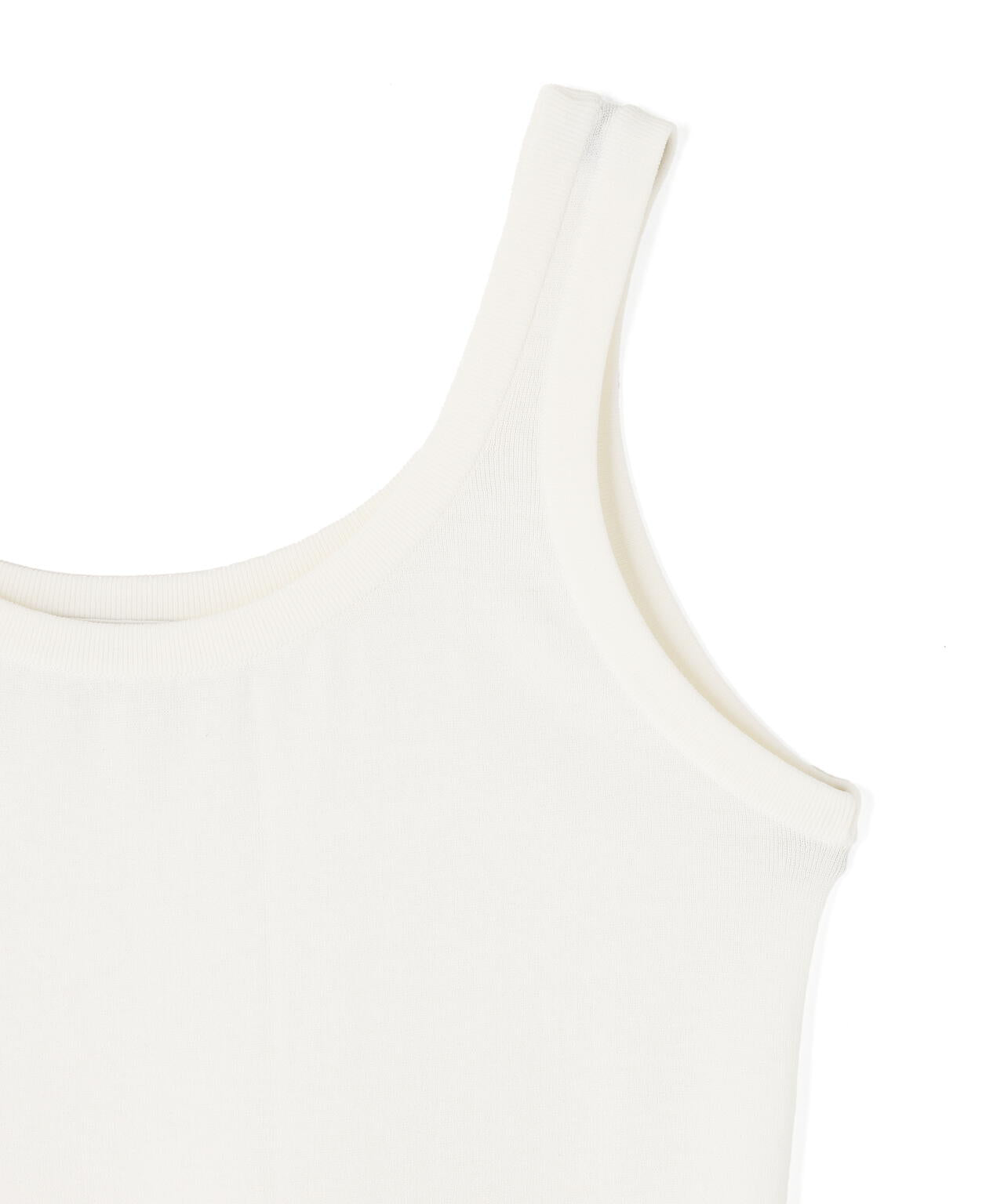 ATON / FRESCA CIRCULAR RIB TANK TOP