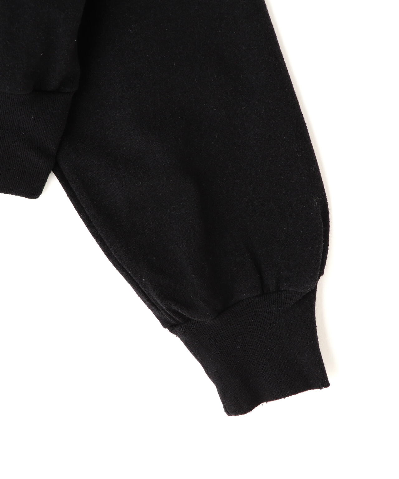 blurhms / COTTON SILK NEP HARF-ZIP PULLOVER