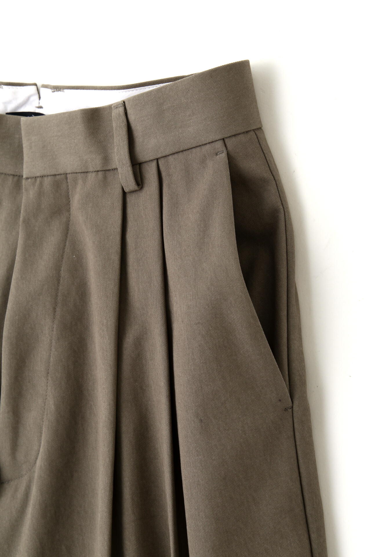 YLEVE / COTTON VOILE GABARDINE NIDOM SHORTS