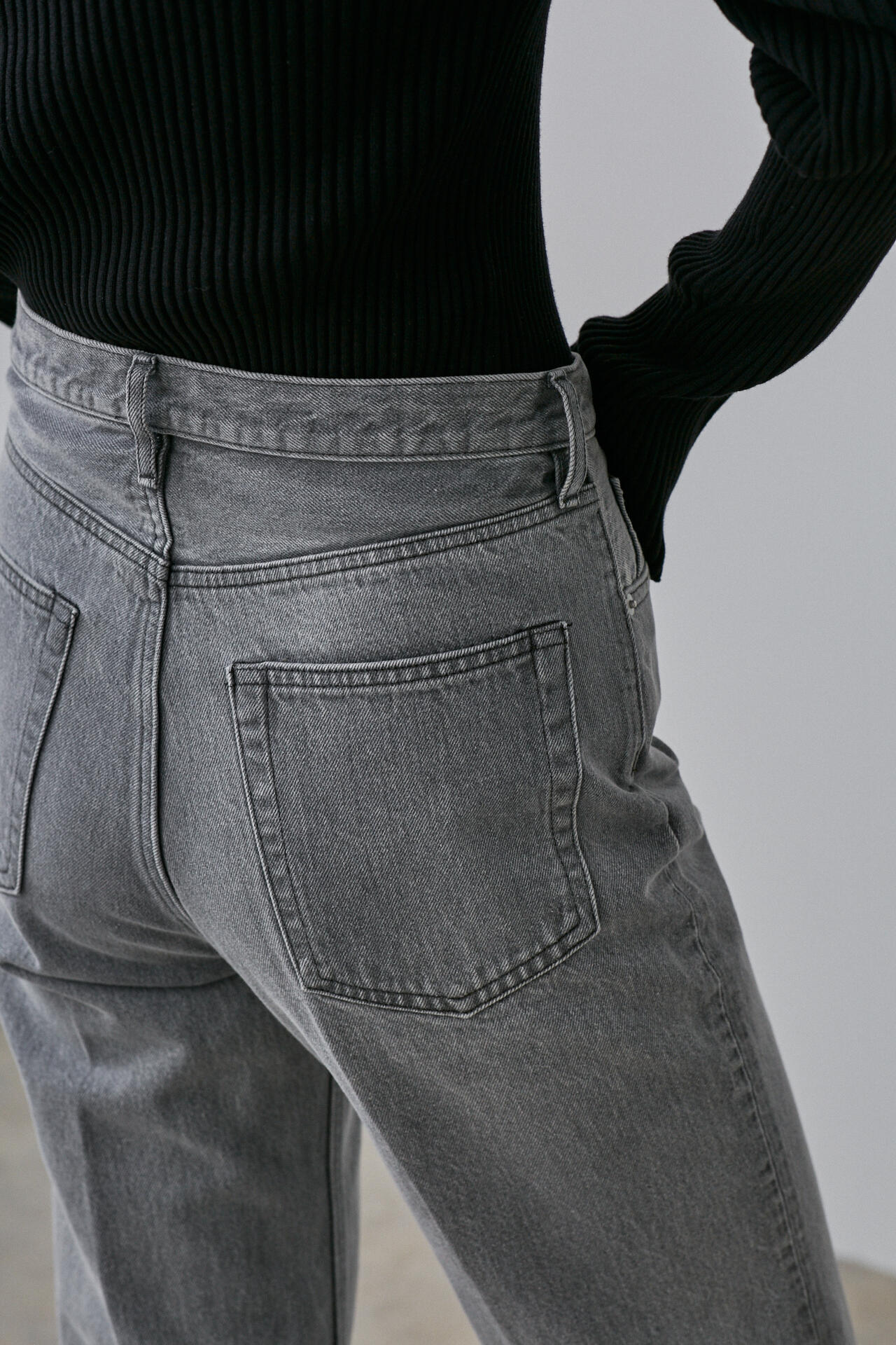 YLEVE / 13.5oz DENIM PRESSED 5P FADE