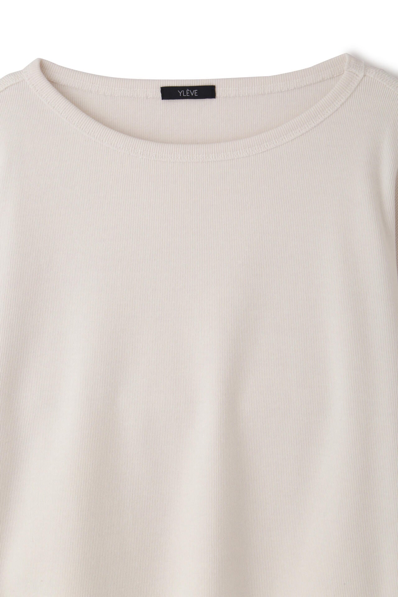 YLEVE / COTTON RIB PULLOVER BIG