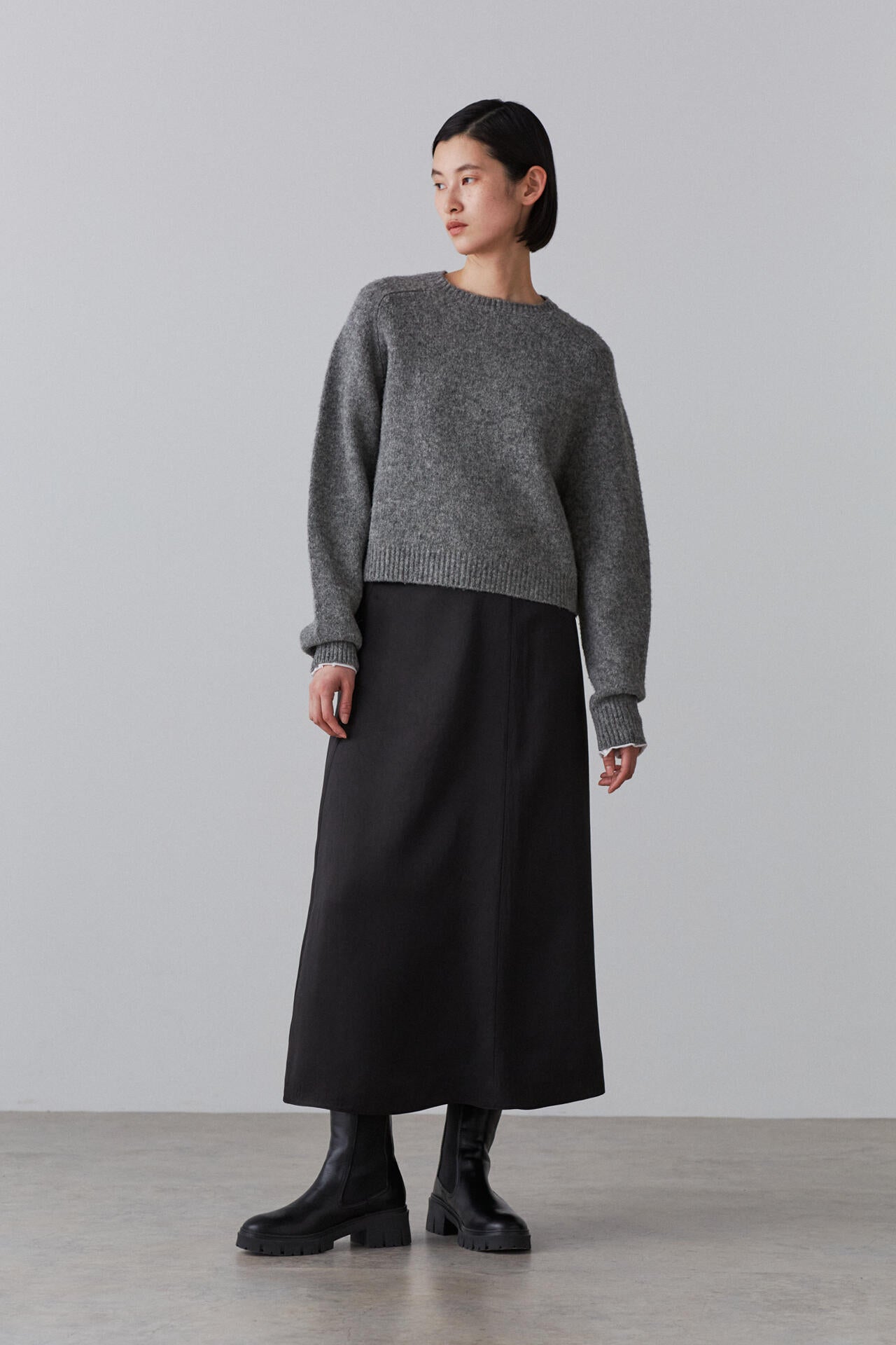 YLEVE / ACETATE SATIN SK