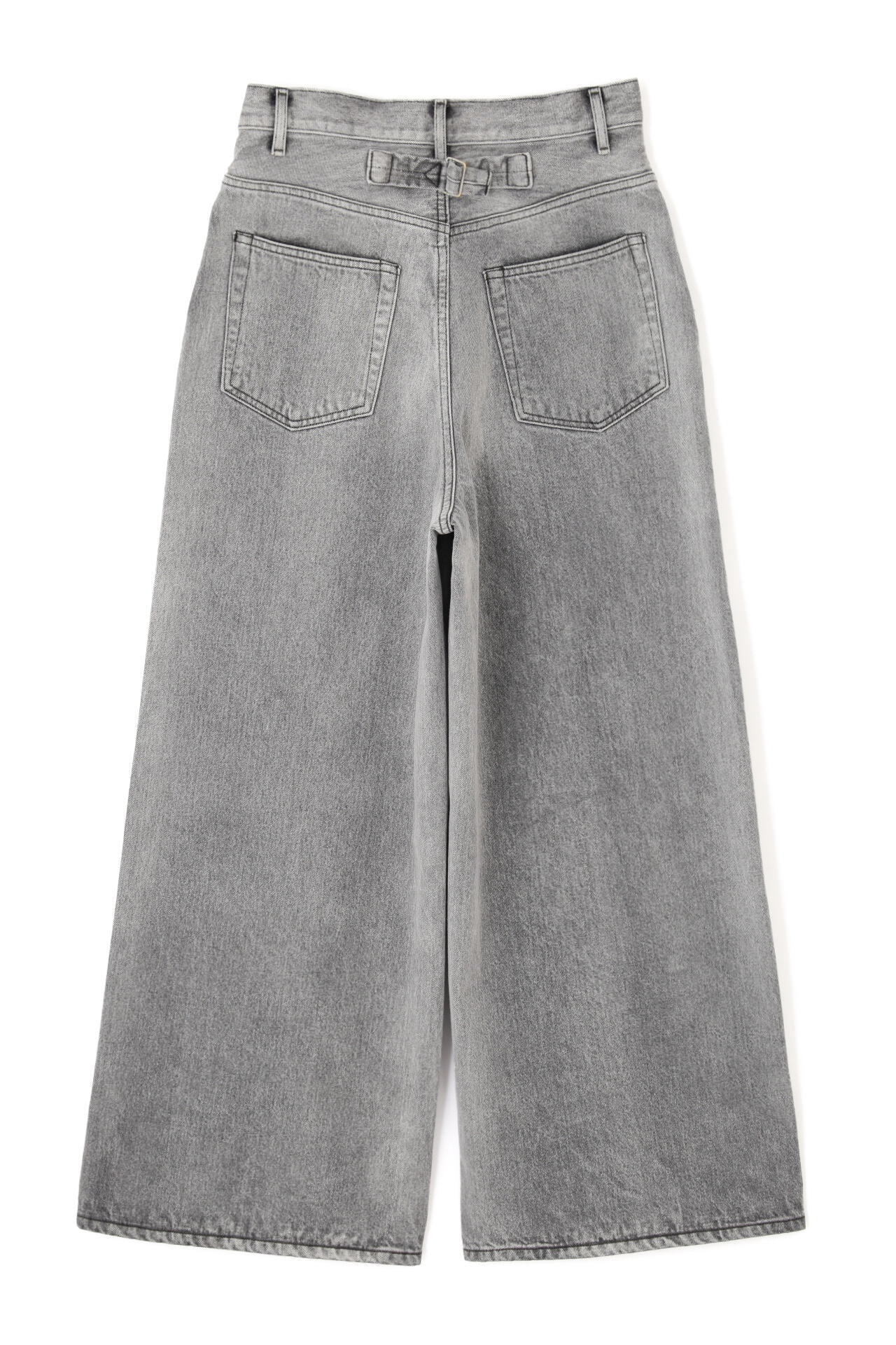YLEVE / 13.5oz DENIM HIGH WAIST WIDE FADE