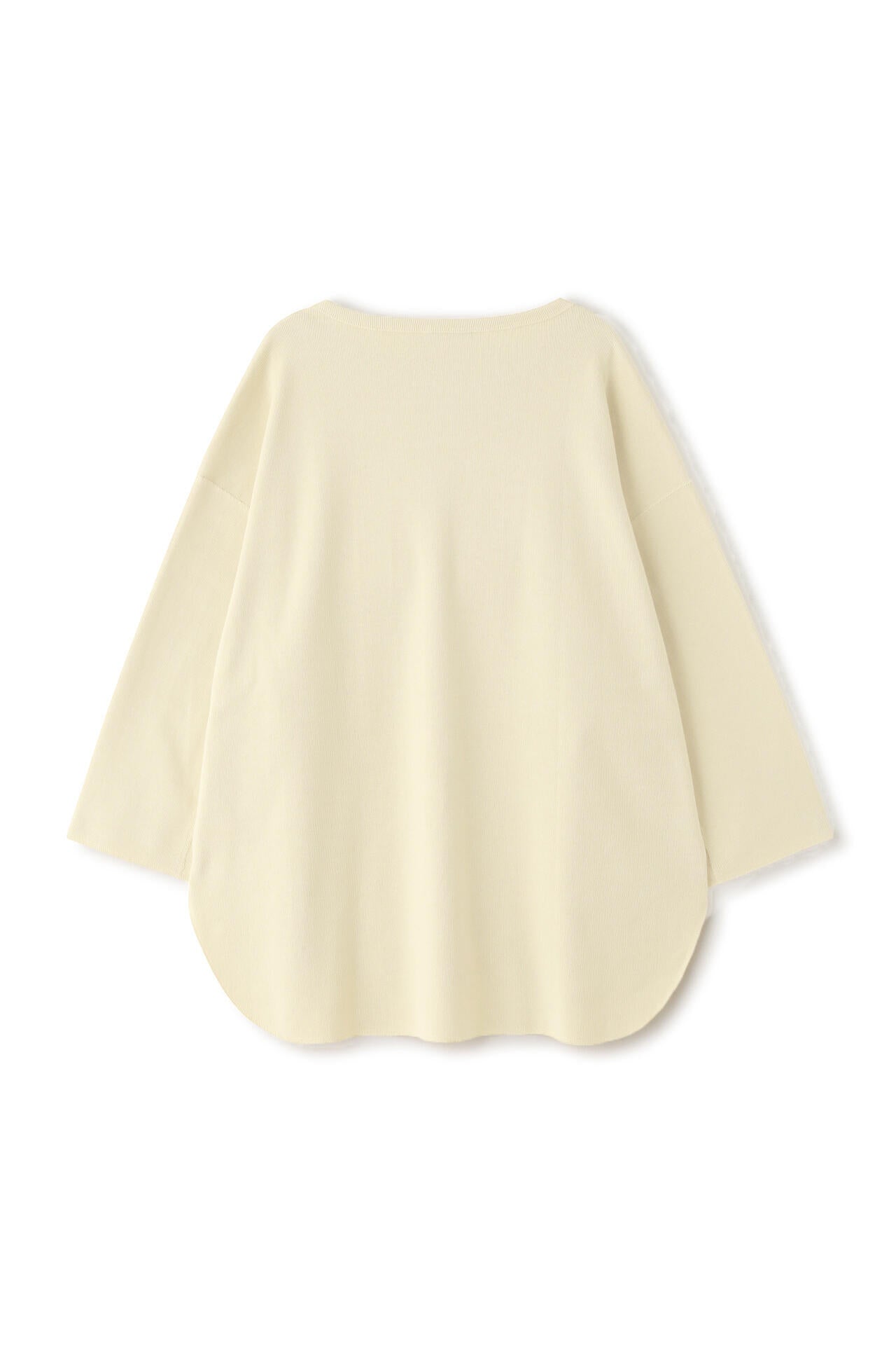 YLEVE / COTTON RIB PULLOVER BIG