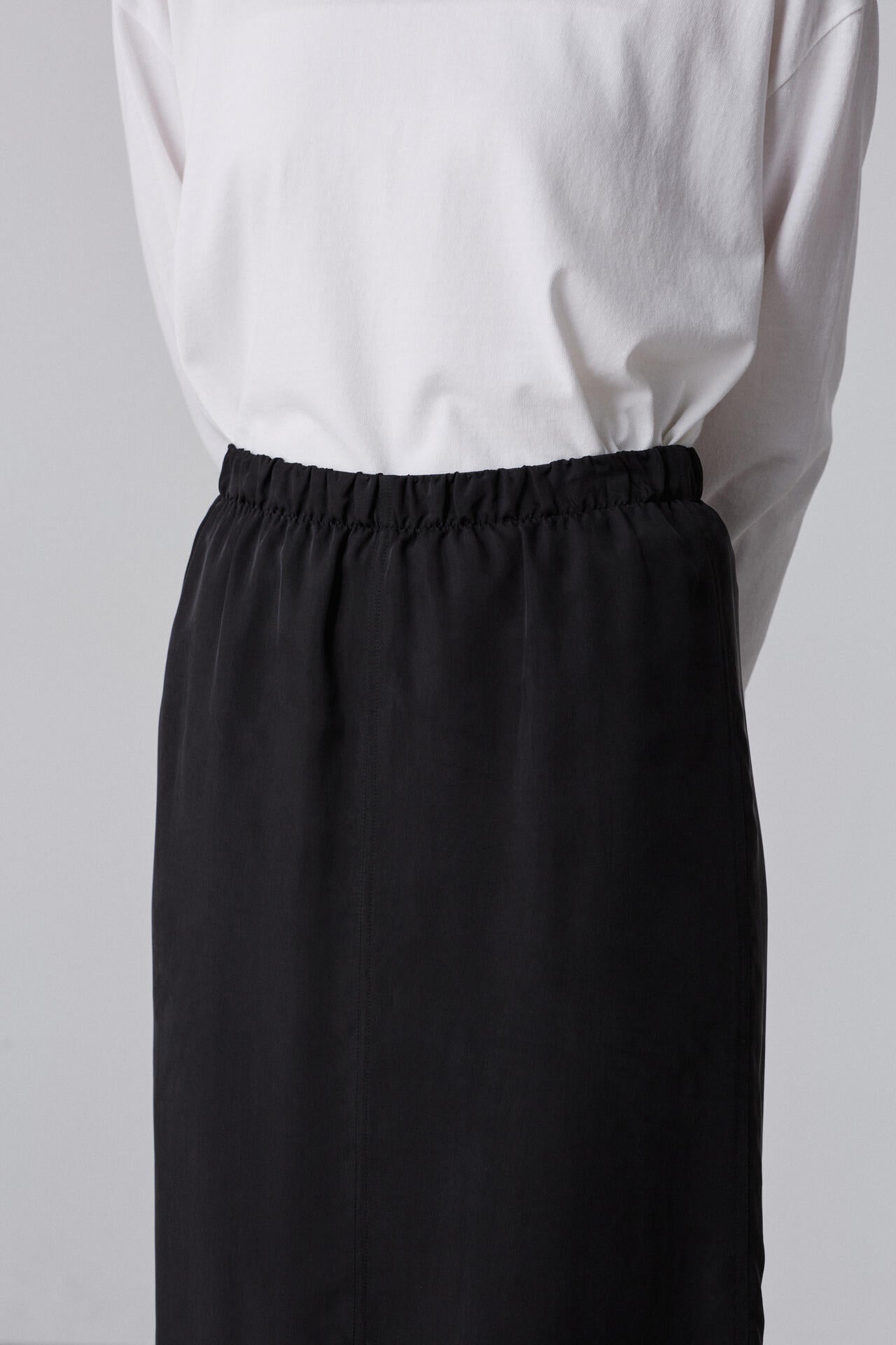 YLEVE / CUPRA TWILL SKIRT