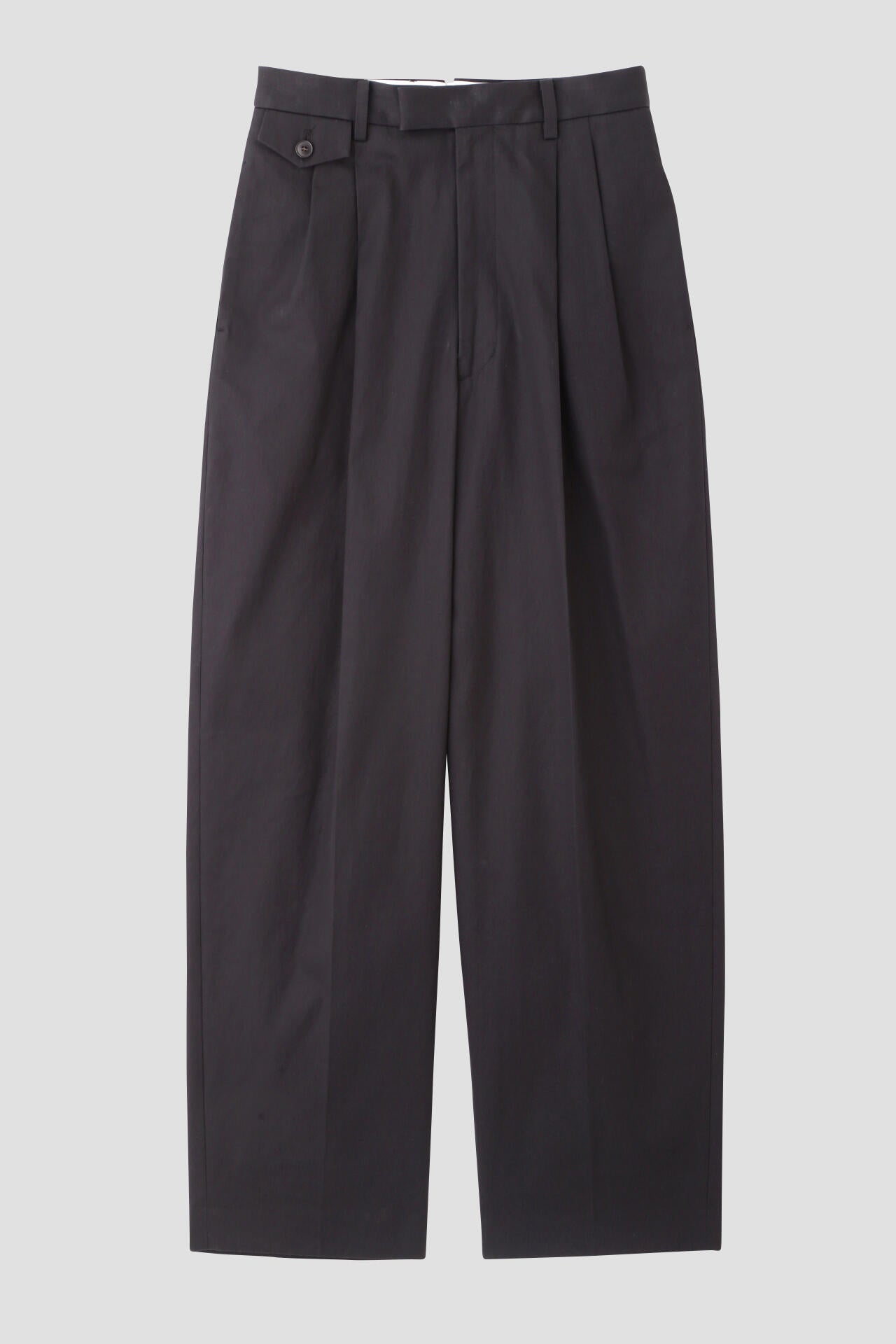 YLEVE / HIGHCOUNT DRY GABA TROUSERS