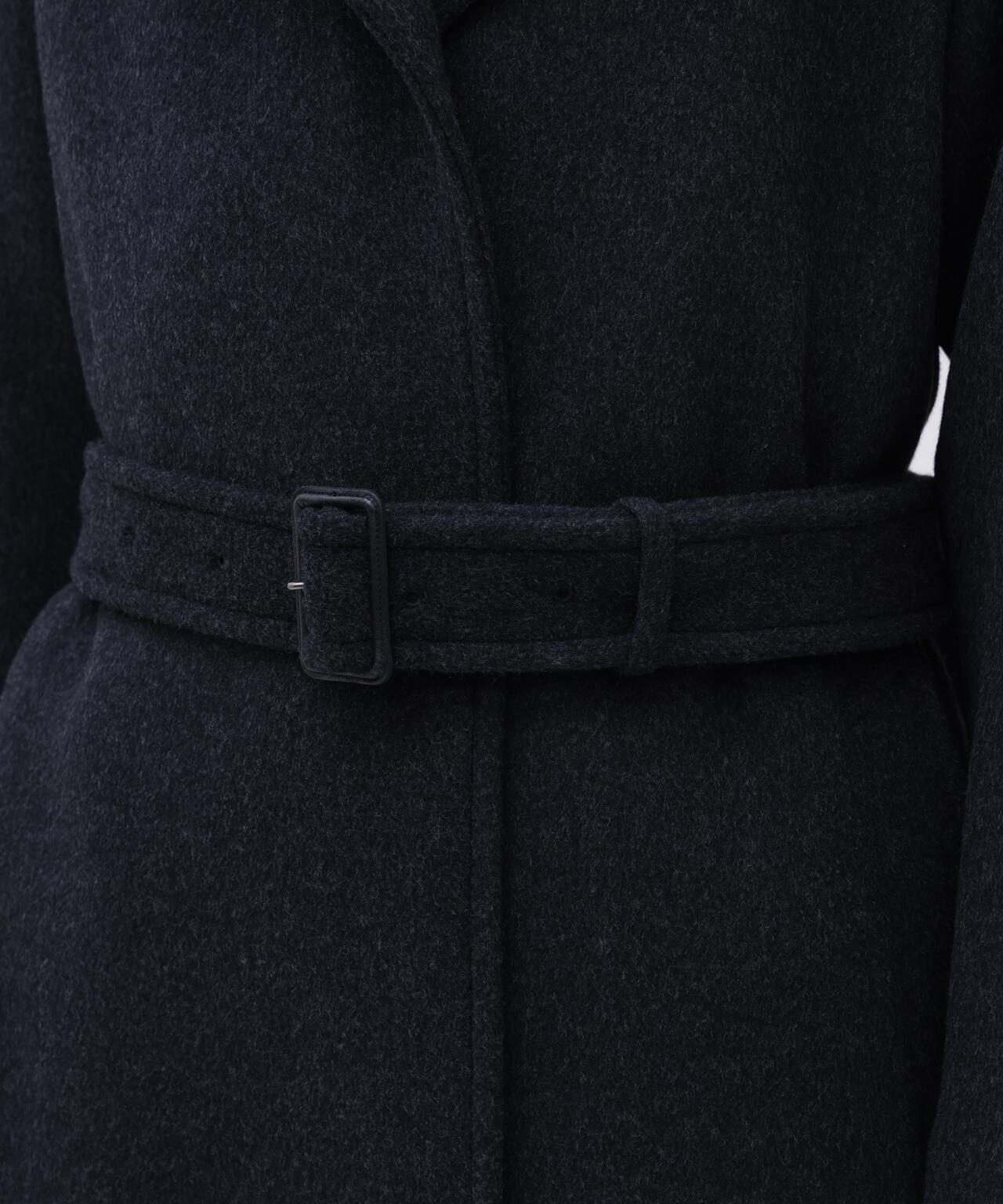 YLEVE / SUPER120'S WOOL SHARM BEAVER COAT