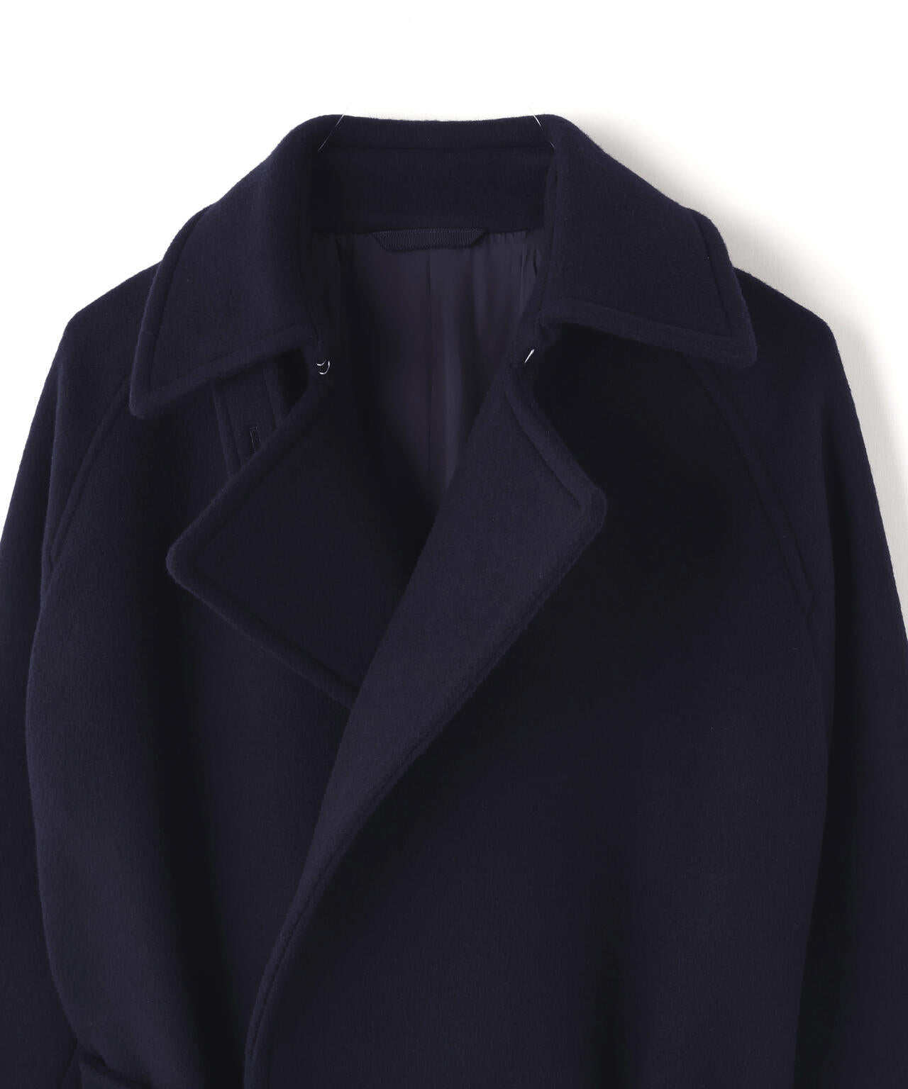 YLEVE / SUPER120'S WOOL SHARM BEAVER COAT