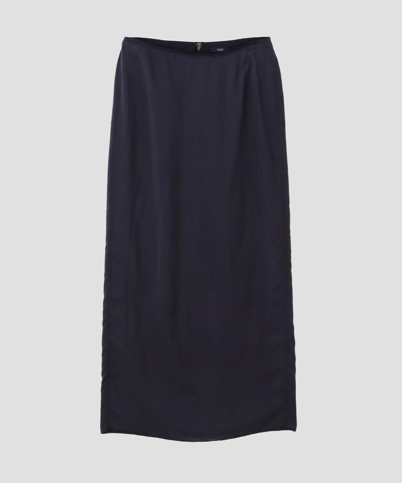 YLEVE / CUPRA TWILL GARMANT DYE SKIRT