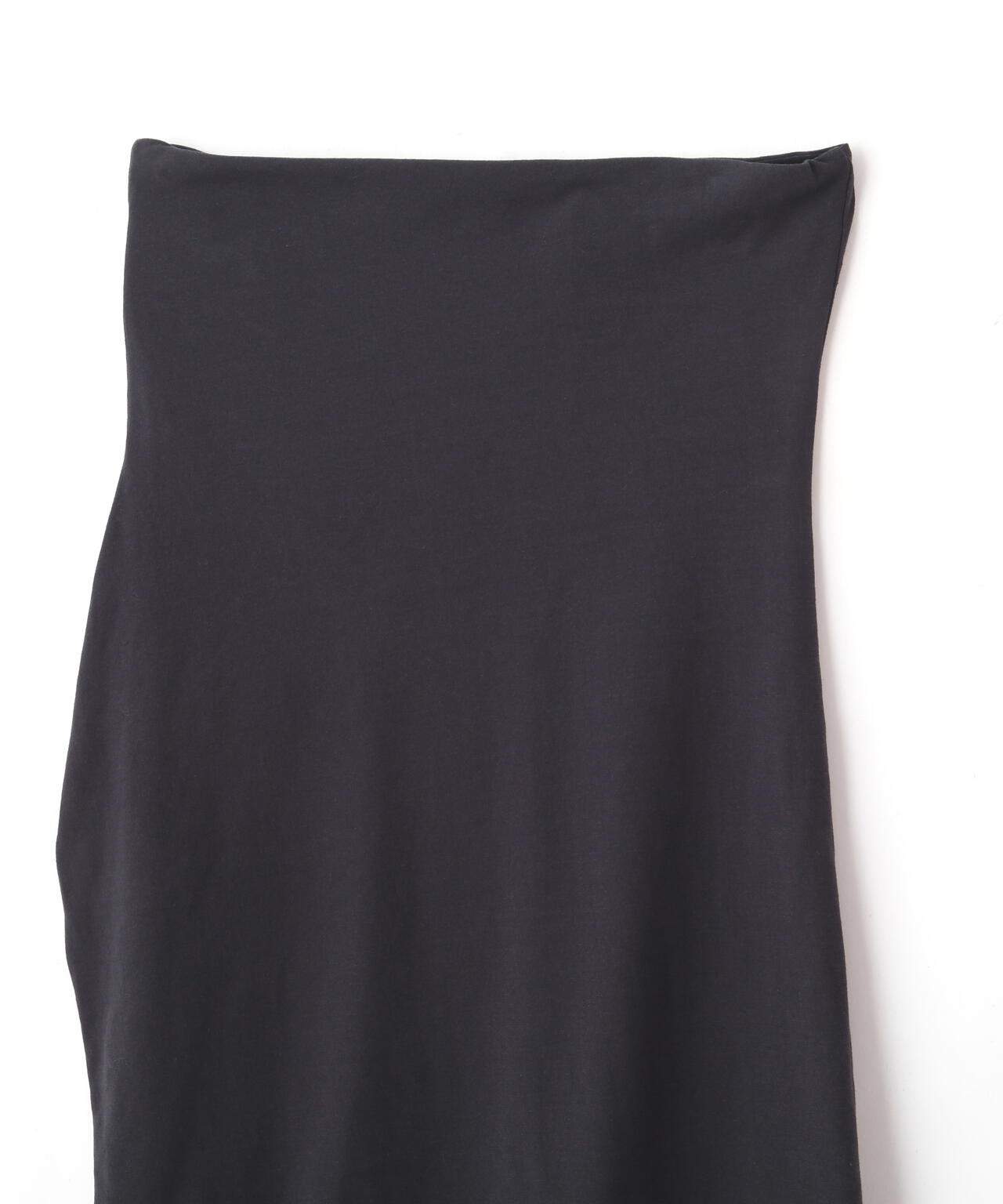 YLEVE / 80/2 HIGH-TWISTED GAUZE BARE JERSEY ONE PIECE SKIRT