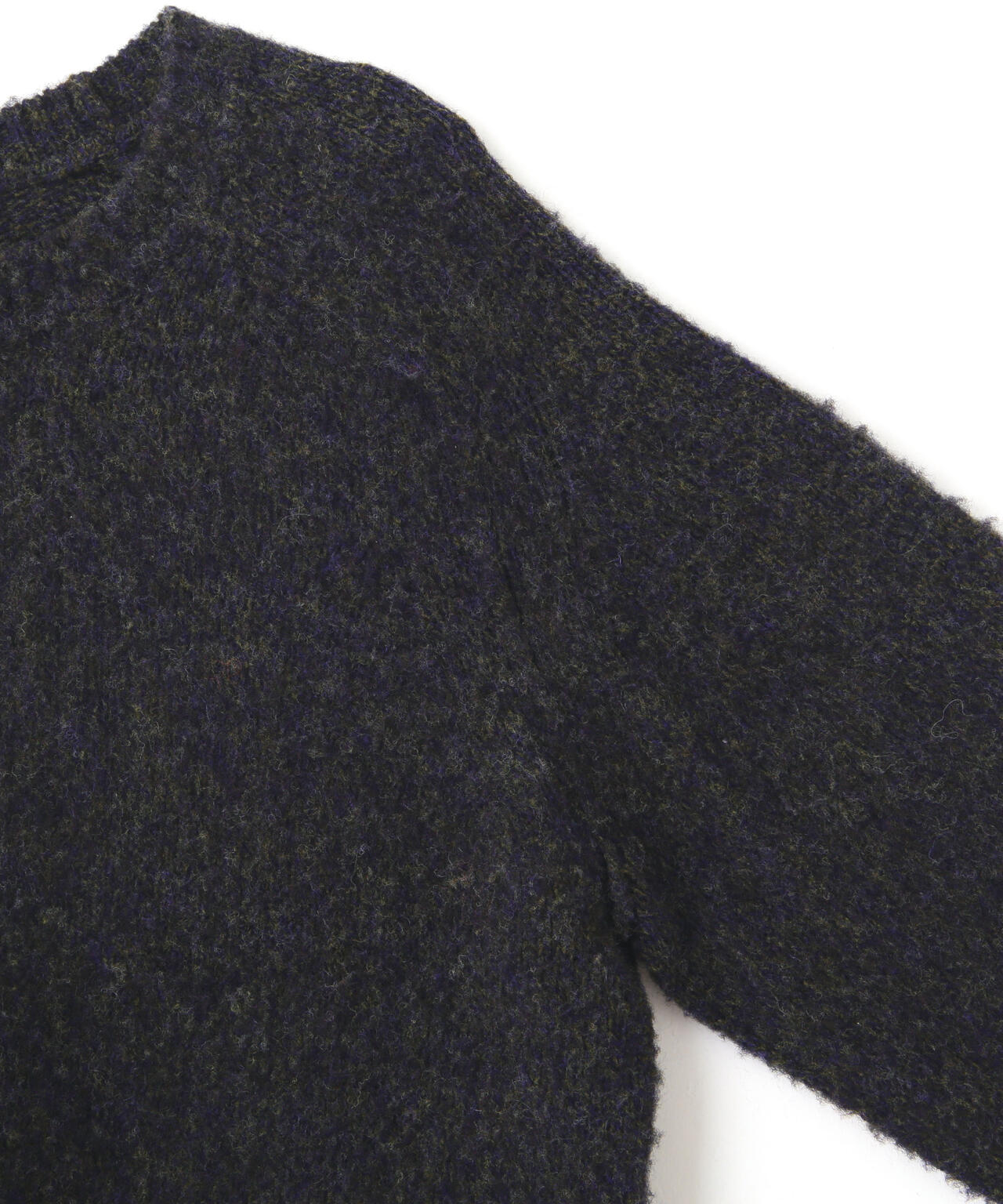 YLEVE / ITARIAN MERINO WOOL MELANGE KNIT PULL OVER