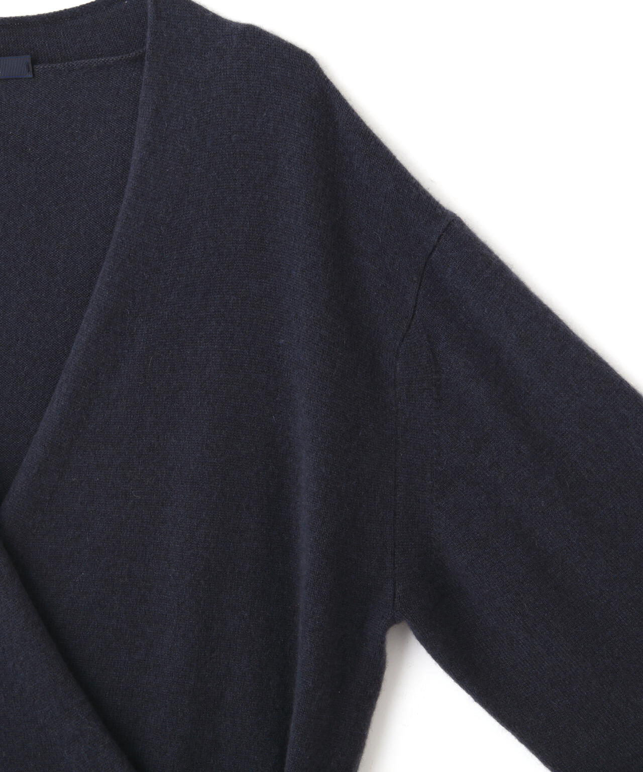 YLEVE / CASHMERE KNIT WRAP CARDIGAN