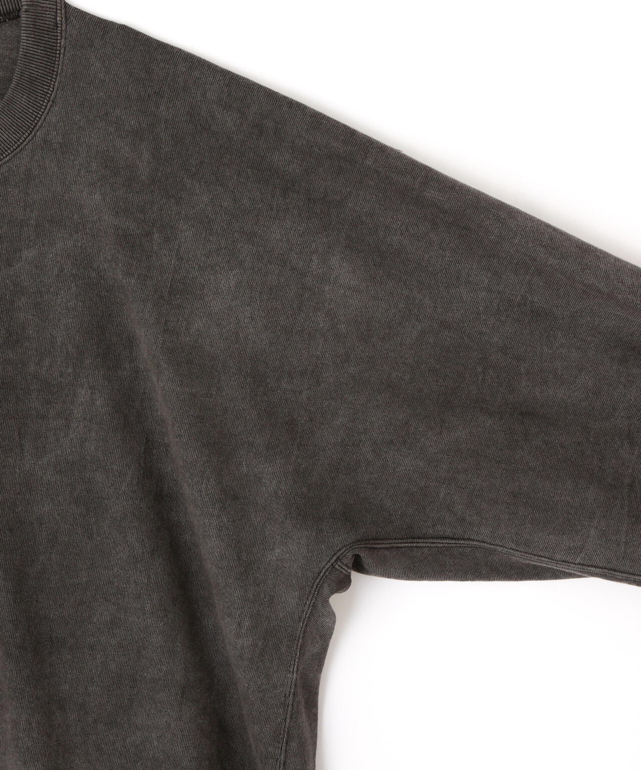YLEVE / OPEN END COTTON PIGMENT DYE PULL OVER