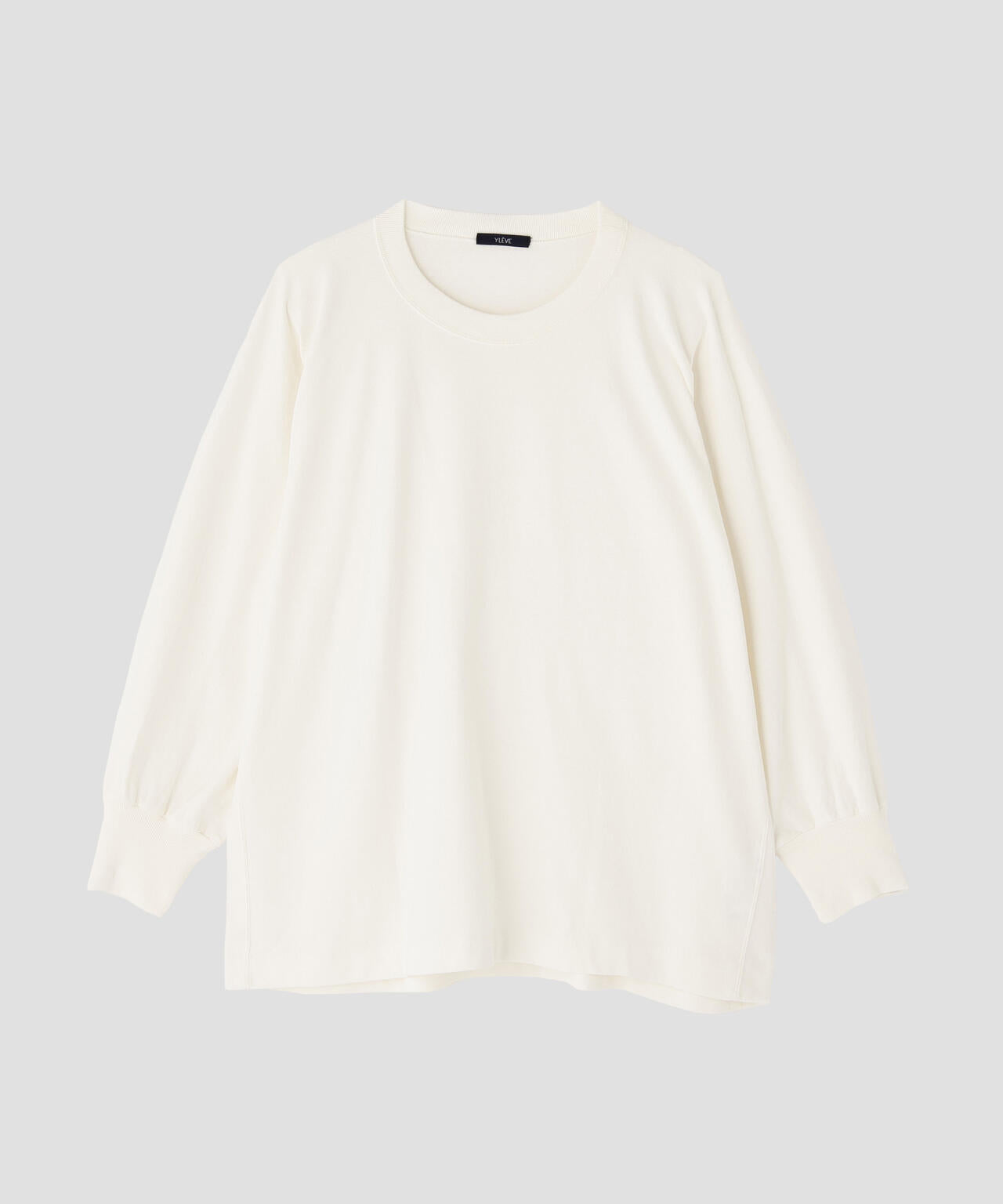 YLEVE / OPEN END COTTON PIGMENT DYE PULL OVER