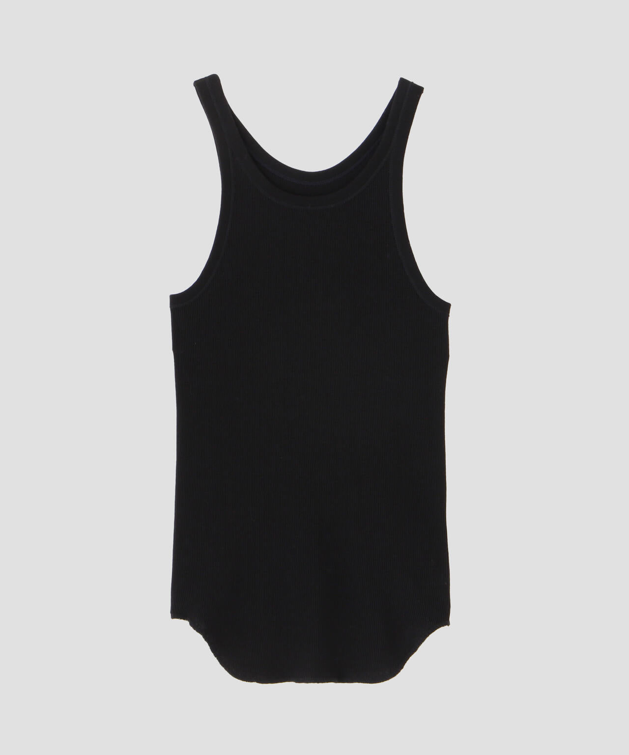 YLEVE / ORGANIC COTTON LOOP-WHEELED RIB TANK TOP