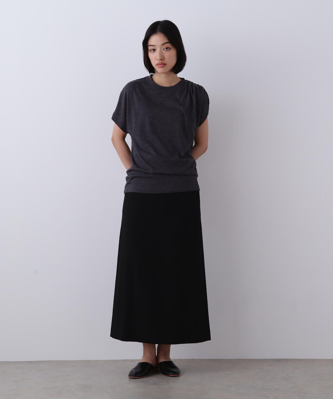 YLEVE / 100/2 GV TWILL DOUBLE WEAVE SKIRT
