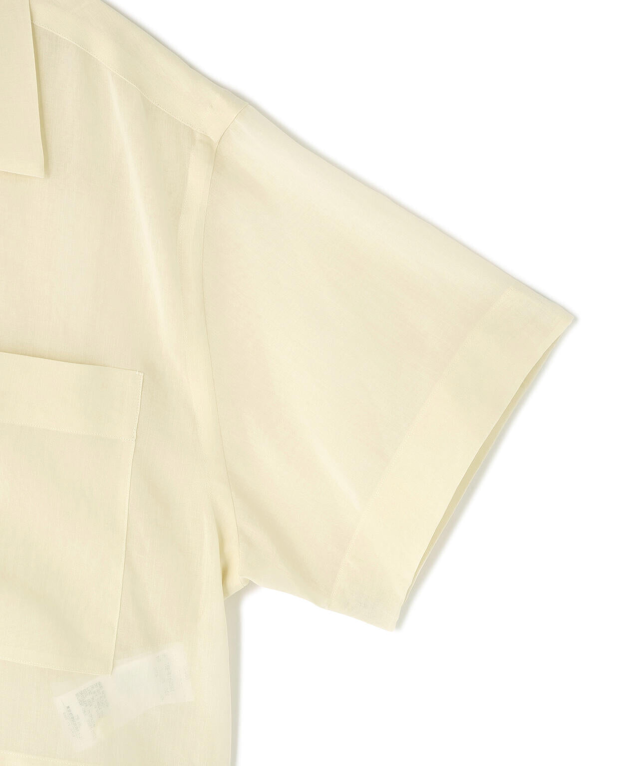 YLEVE / COTTON VOILE LAWN SHORT SLEEVE SHIRT