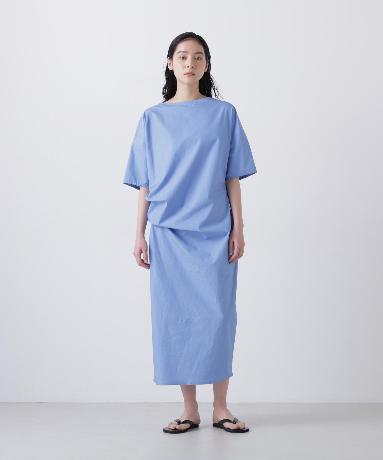 YLEVE / FINX COTTON WEATHER ASYMMETRY ONE PIECE