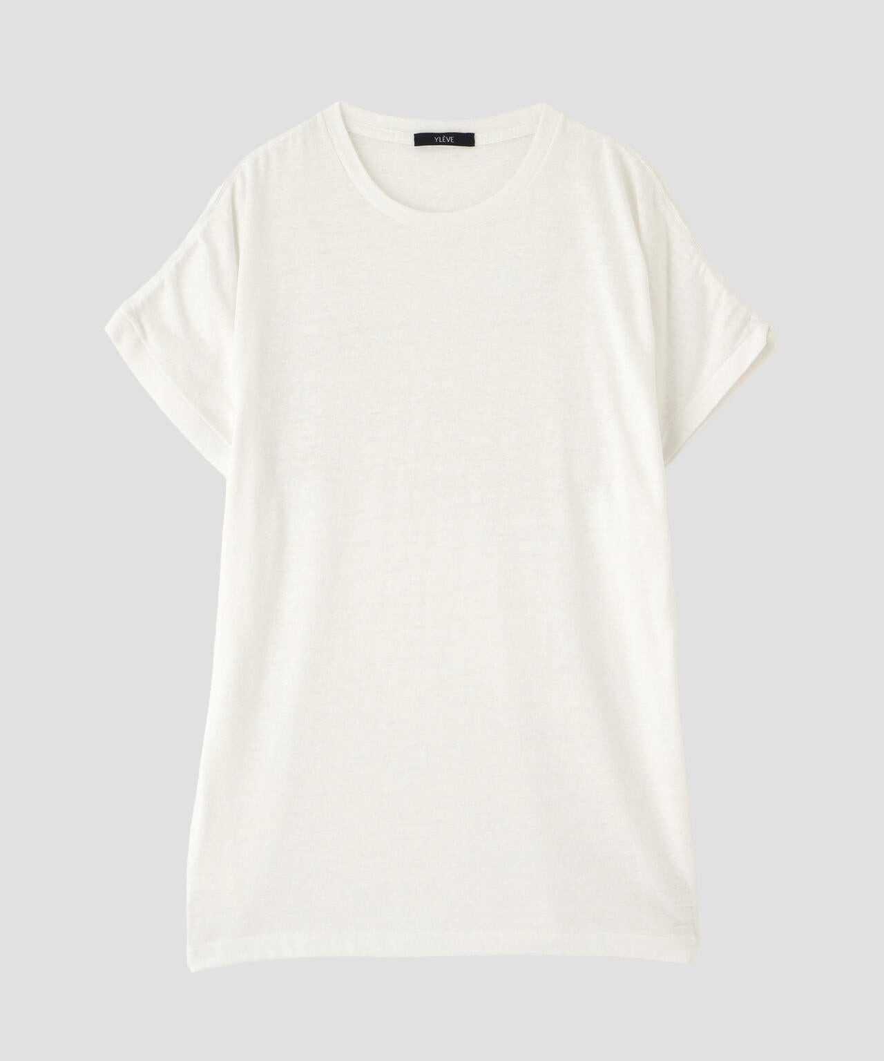 YLEVE / TETRON COTTON SLUB YARN JERSEY SLEEVELESS PULLOVER